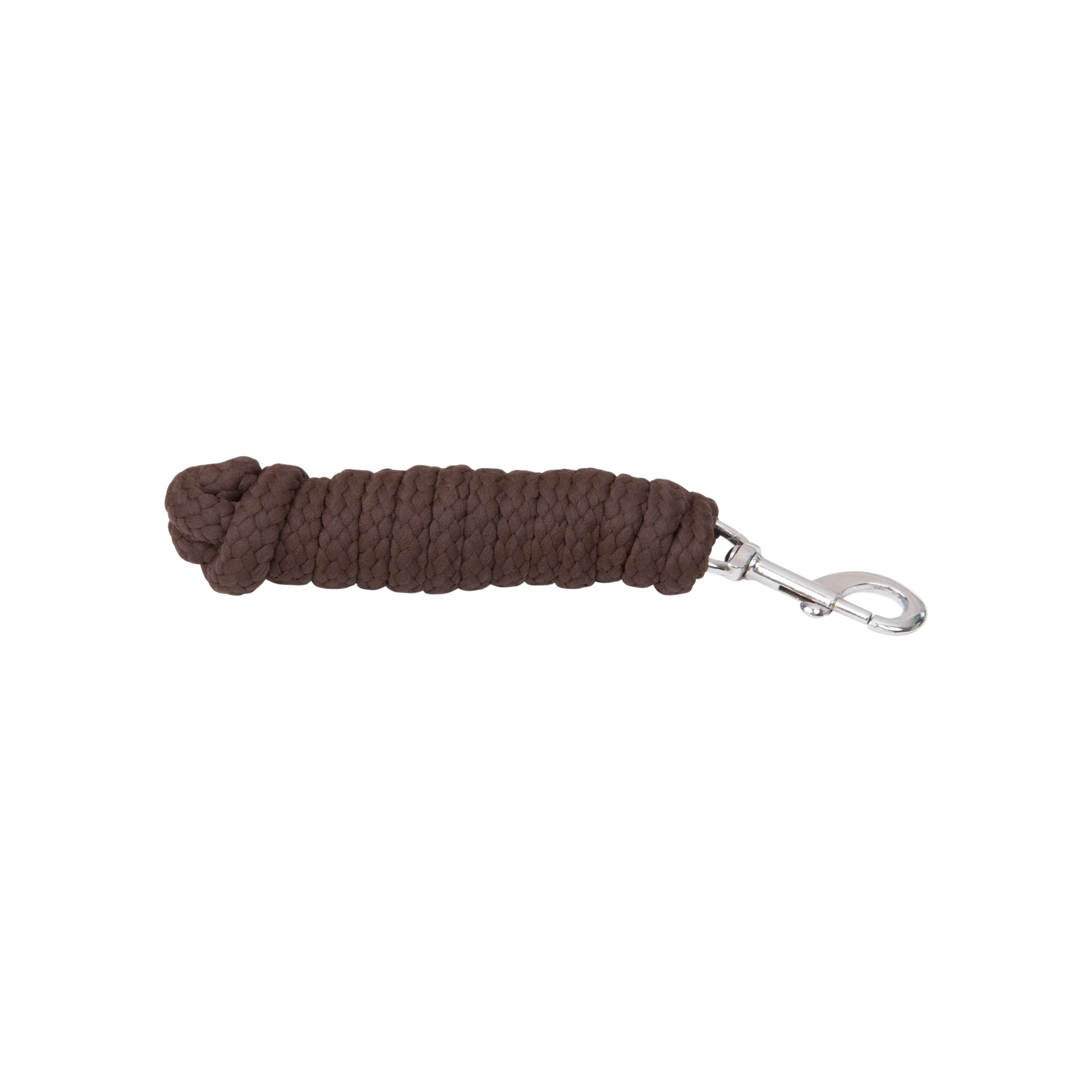 TdeT - Viscose round lead rope dark brown