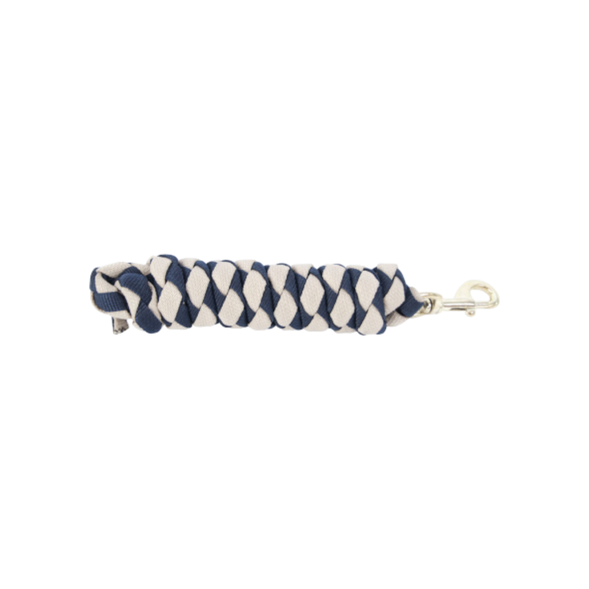TdeT - American braided lead rope beige/navy