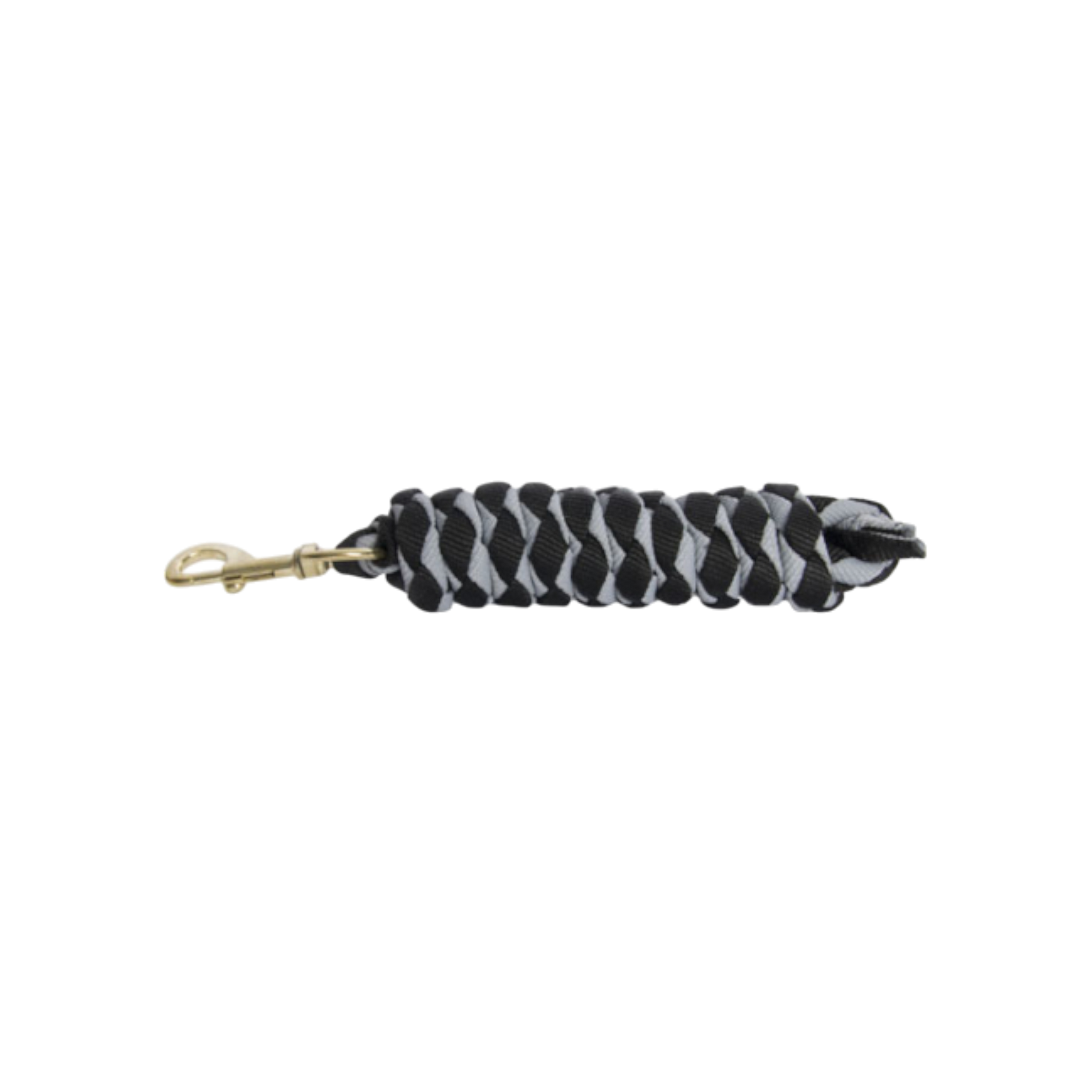 TdeT - American braided lead rope black/grey