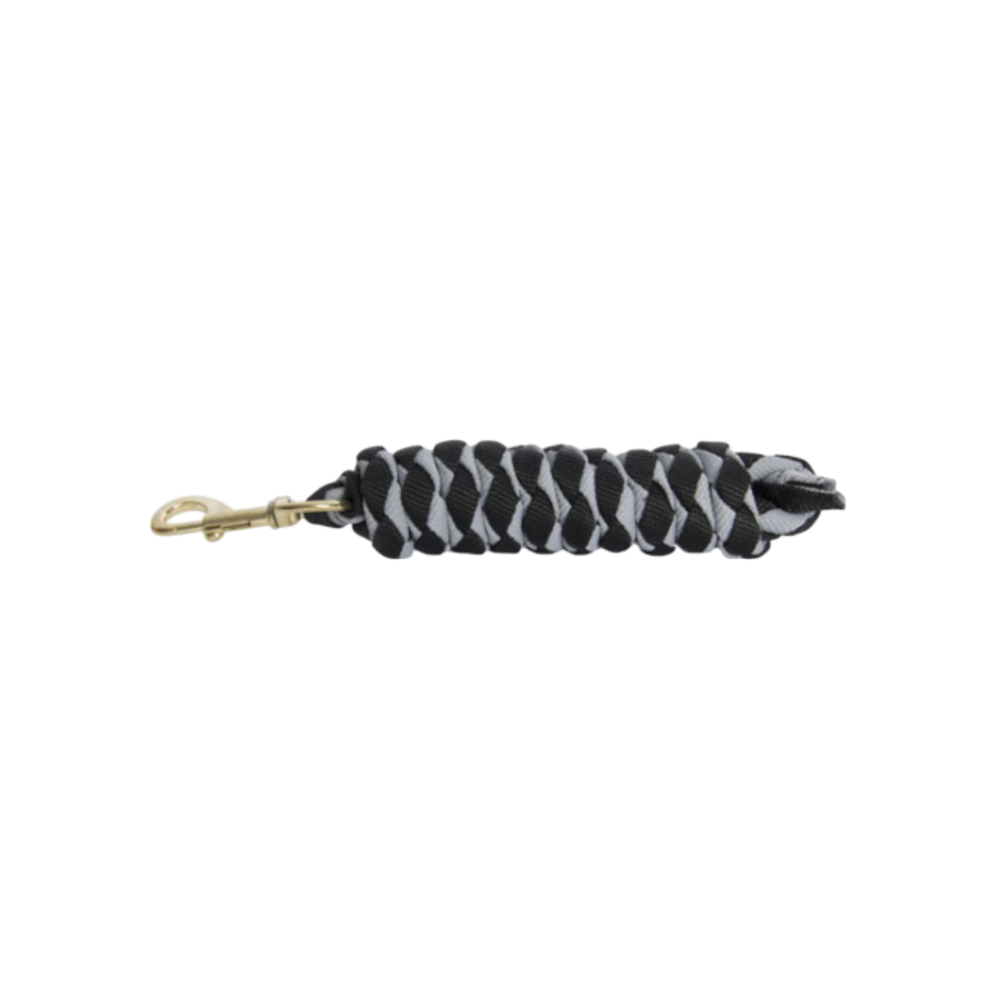 TdeT - American braided lead rope black/grey