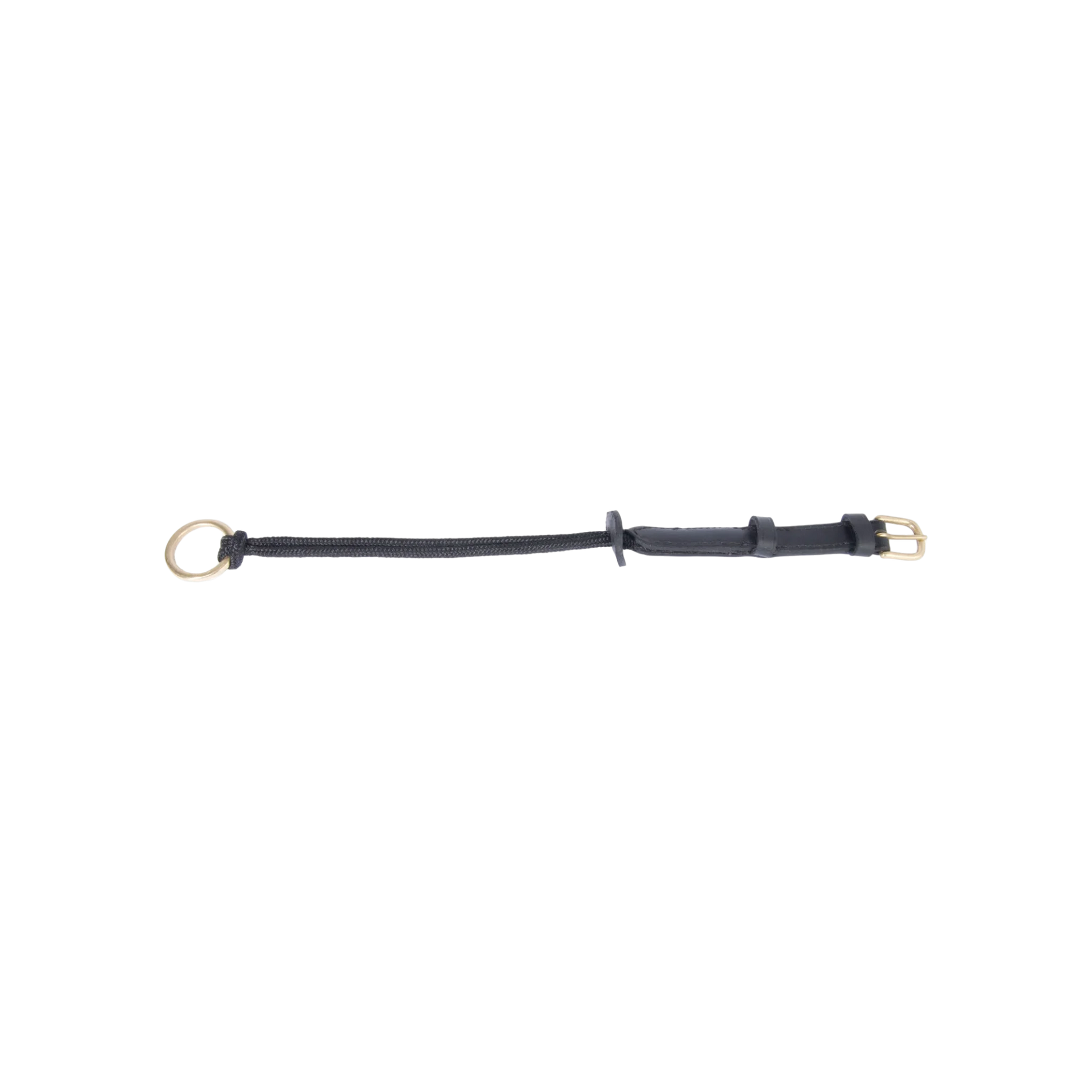 TdeT - Montants de releveur cuir et nylon noir