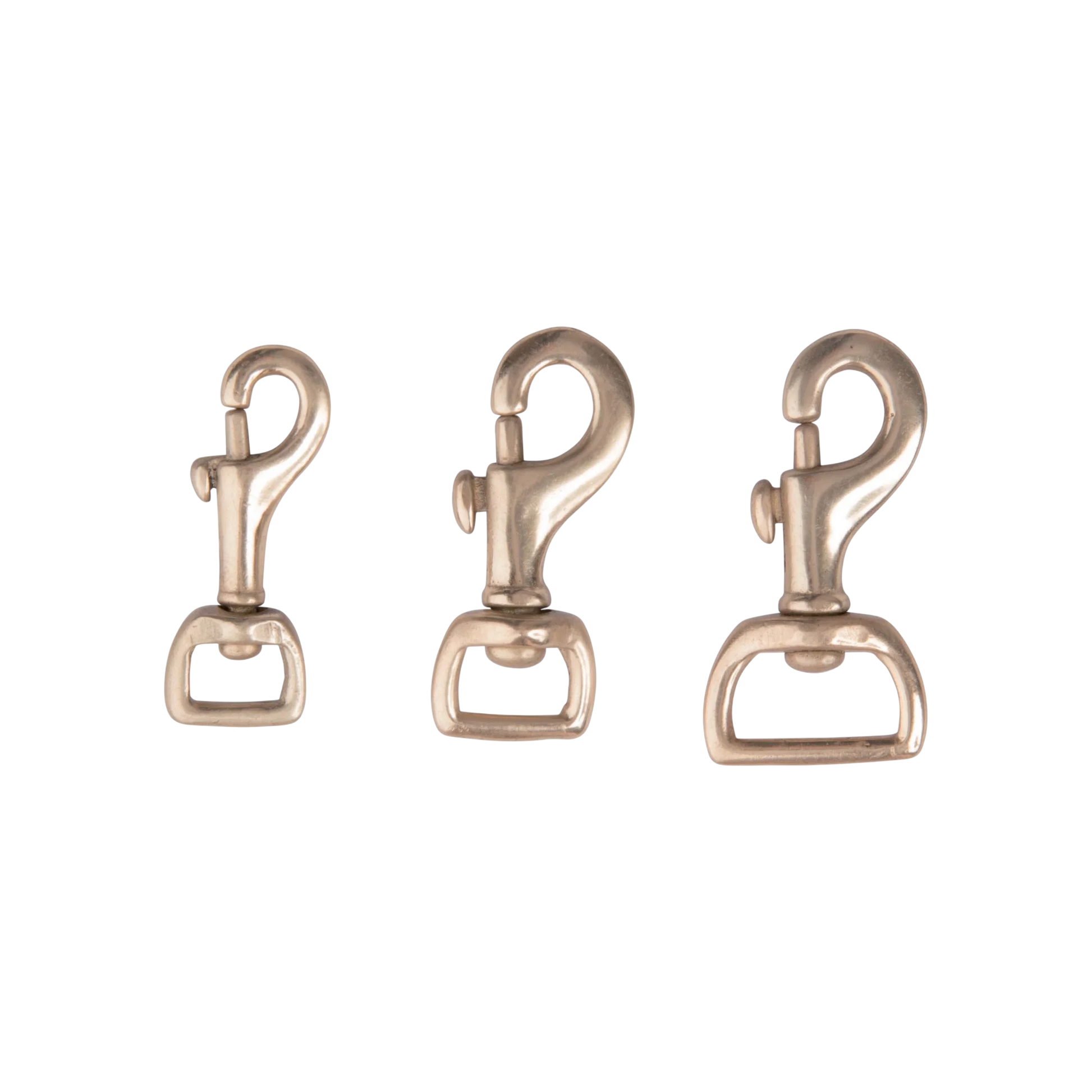 TdeT - Snap hook spring gate square eye brass