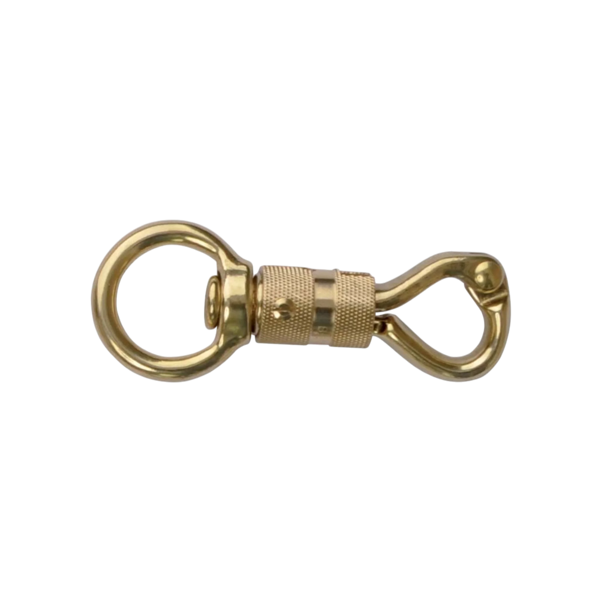 TdeT - Safety snap hook brass
