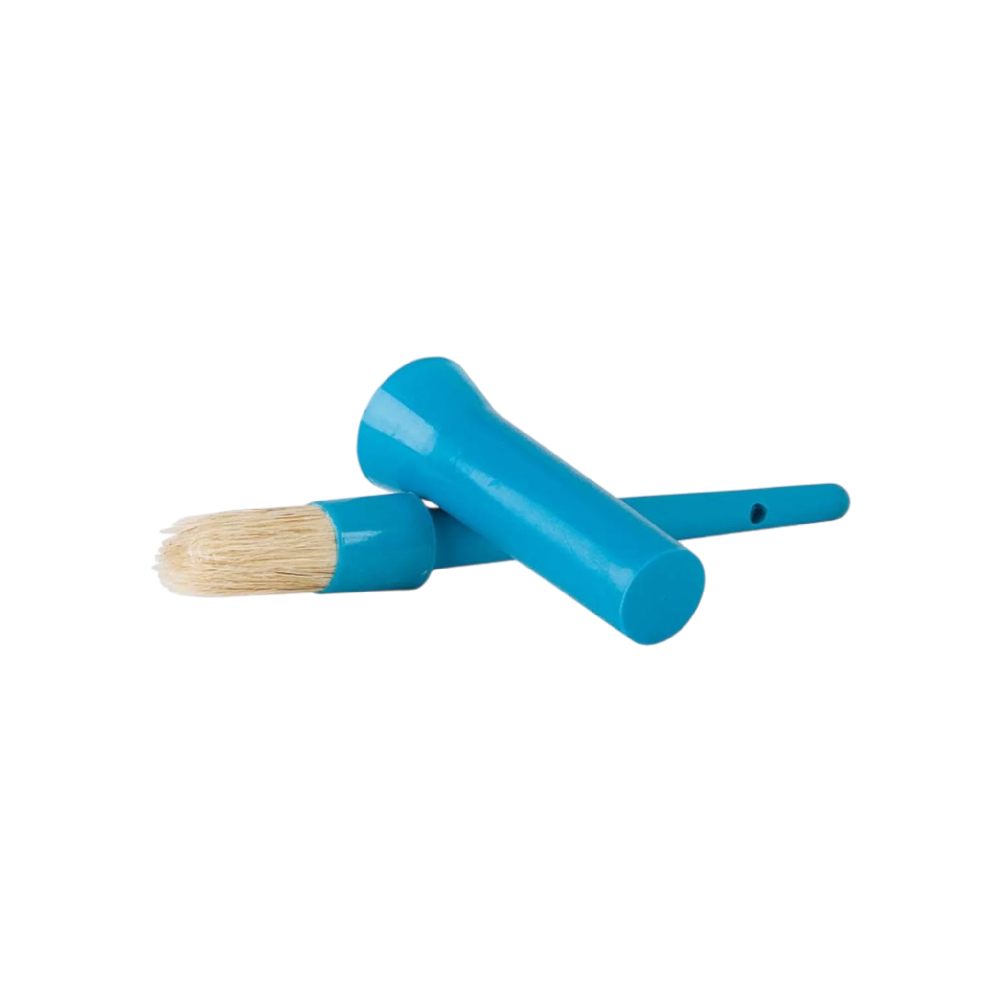 TdeT - Pinceau et capuchon bleu turquoise
