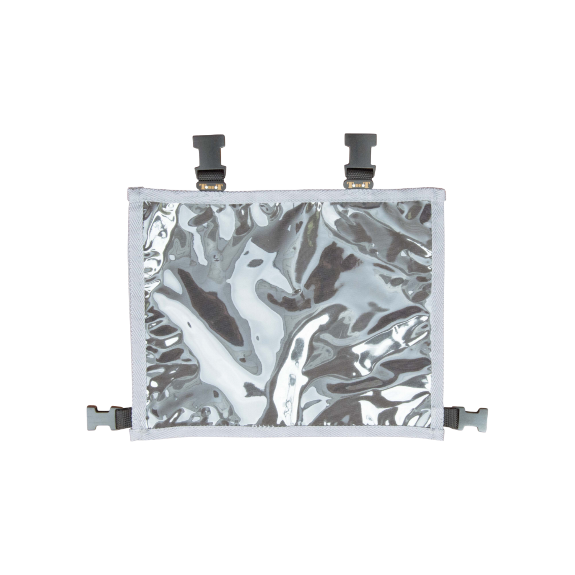 TdeT - Number bib holder grey