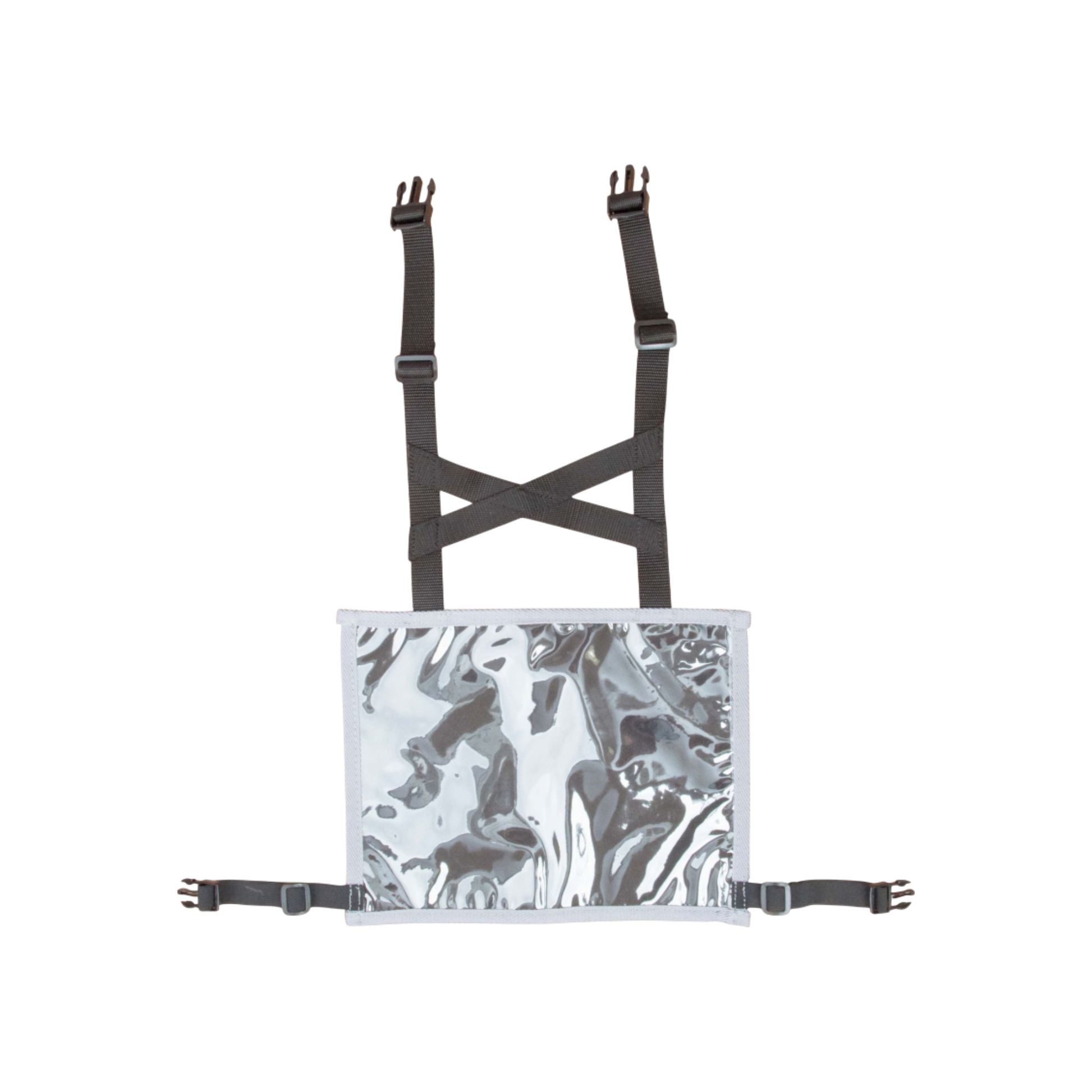 TdeT - Number bib holder grey