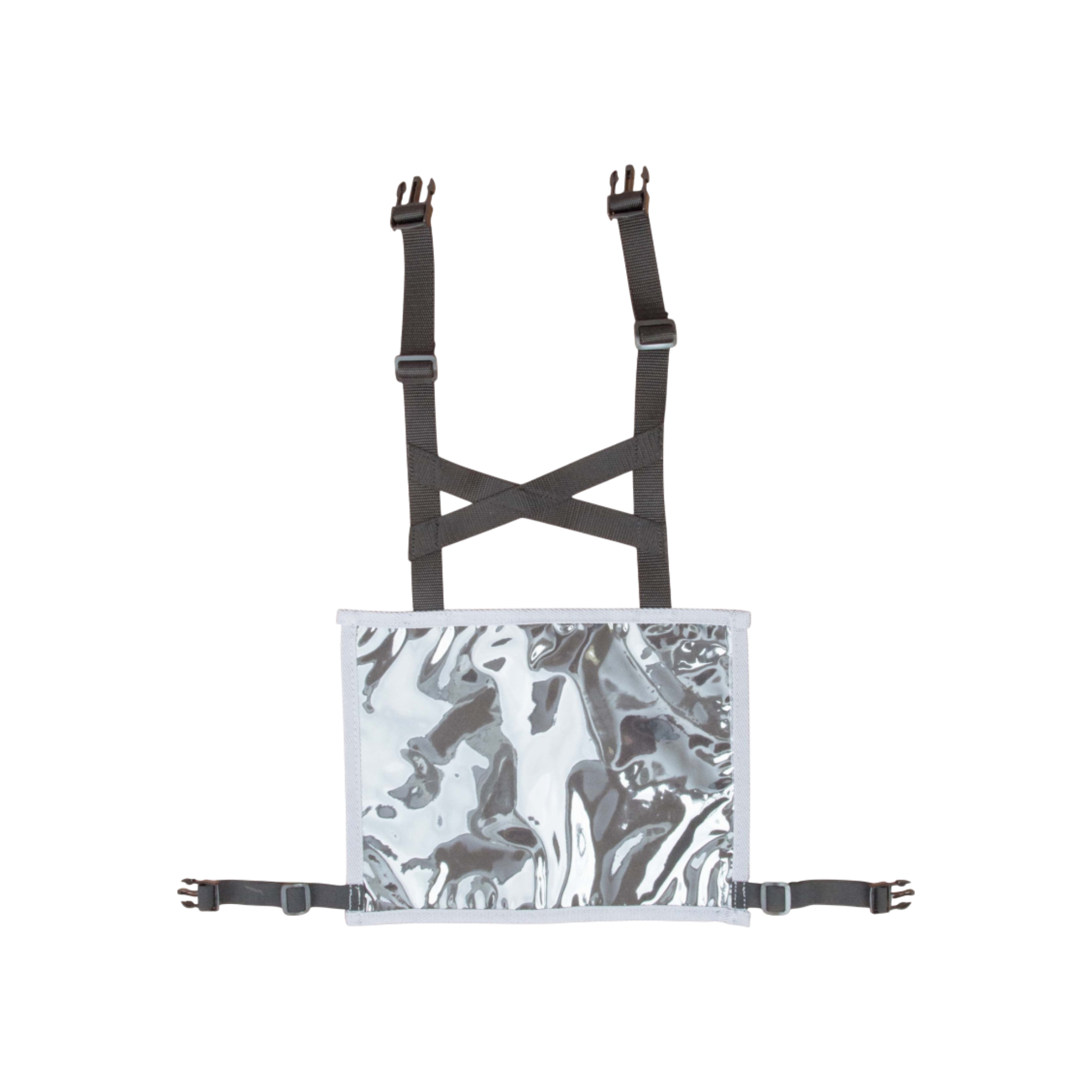 TdeT - Number bib holder grey