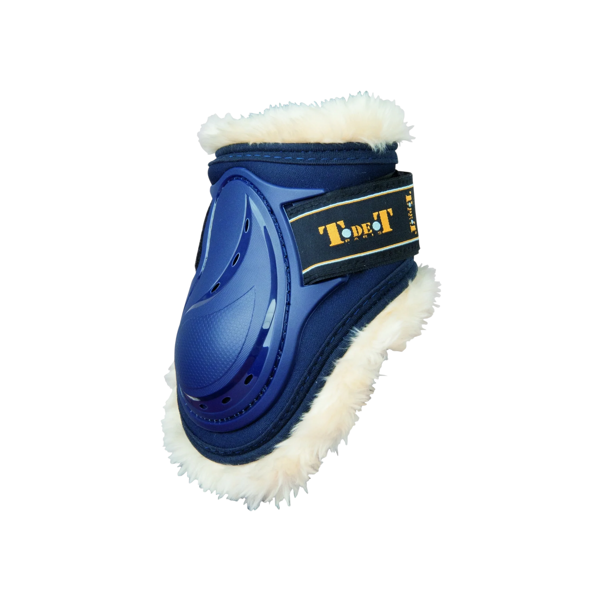 TdeT - Design sheepskin fetlock boots navy