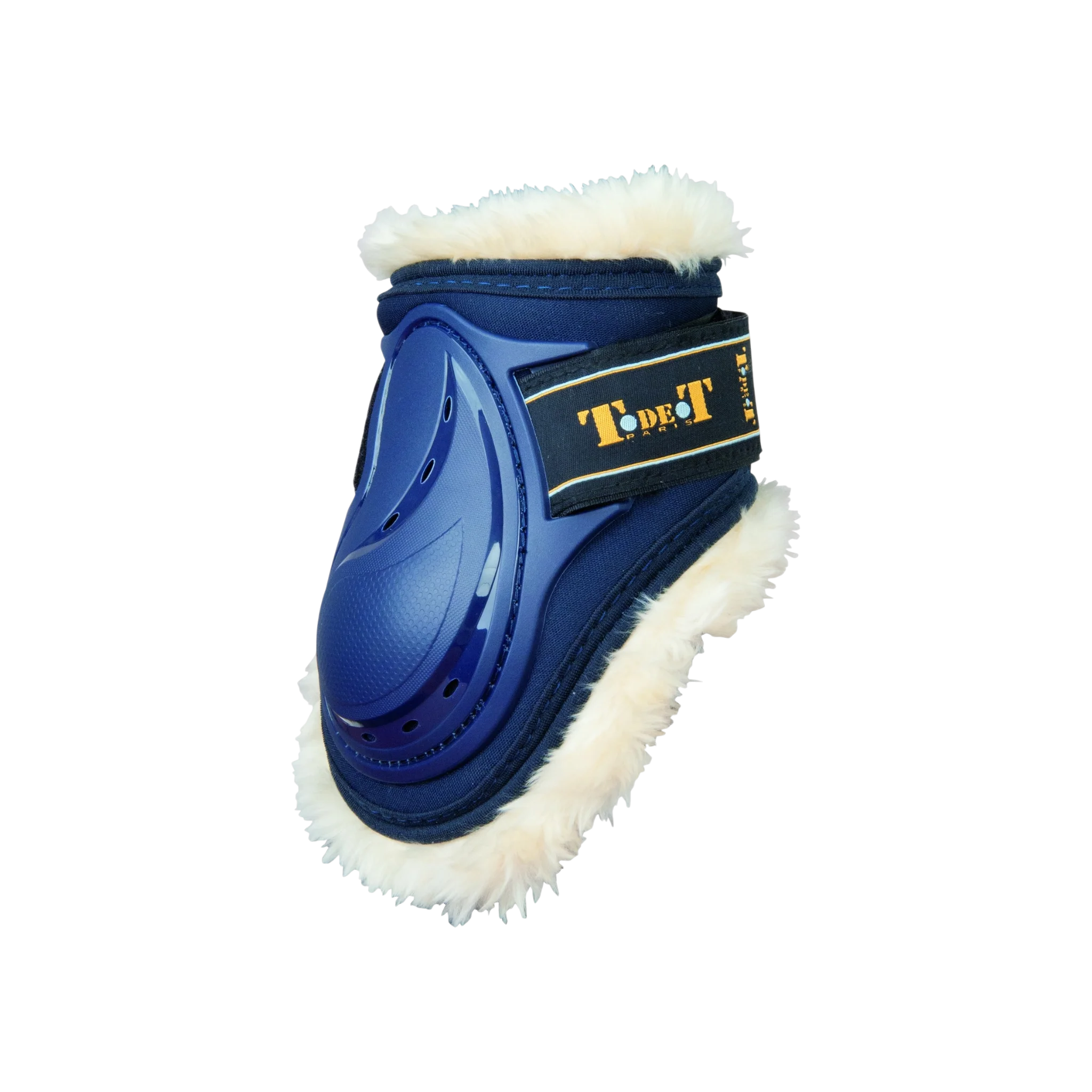 TdeT - Design sheepskin fetlock boots navy