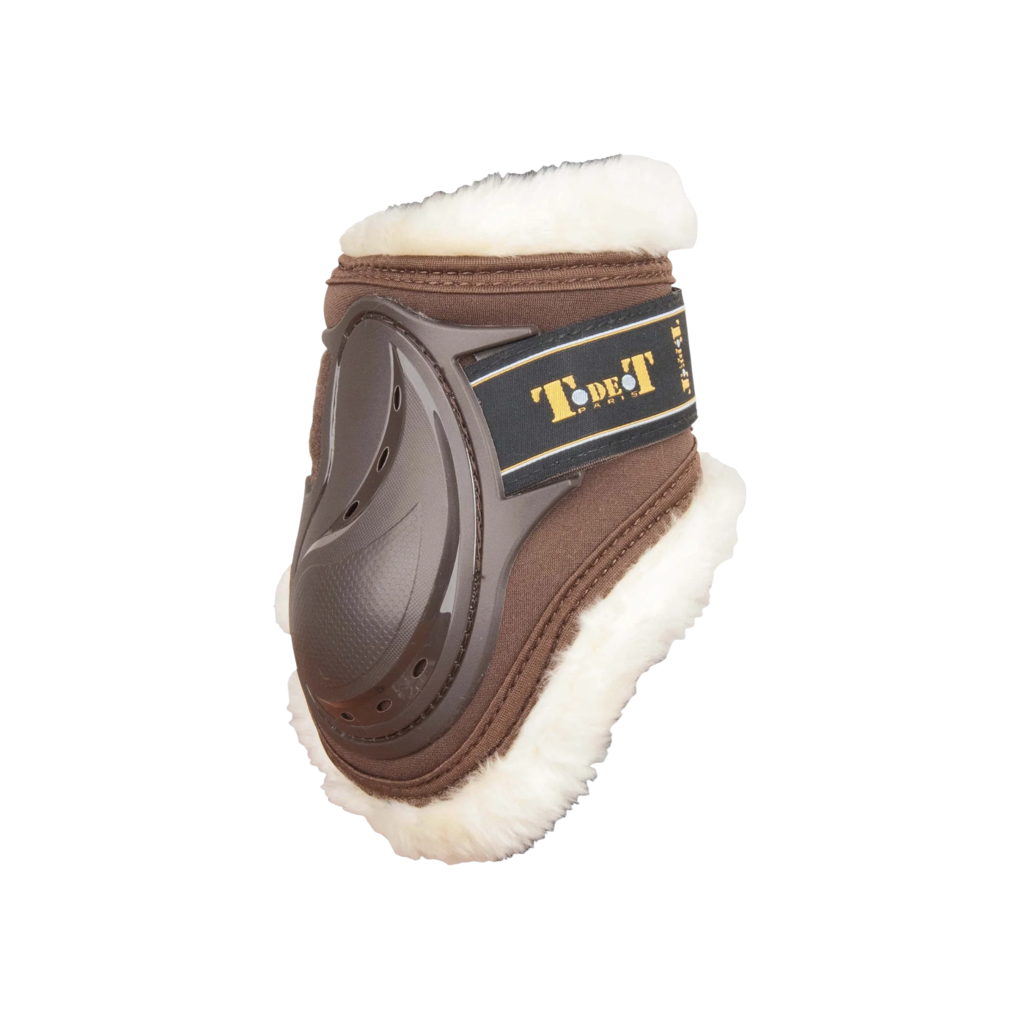 TdeT - Design sheepskin fetlock boots brown