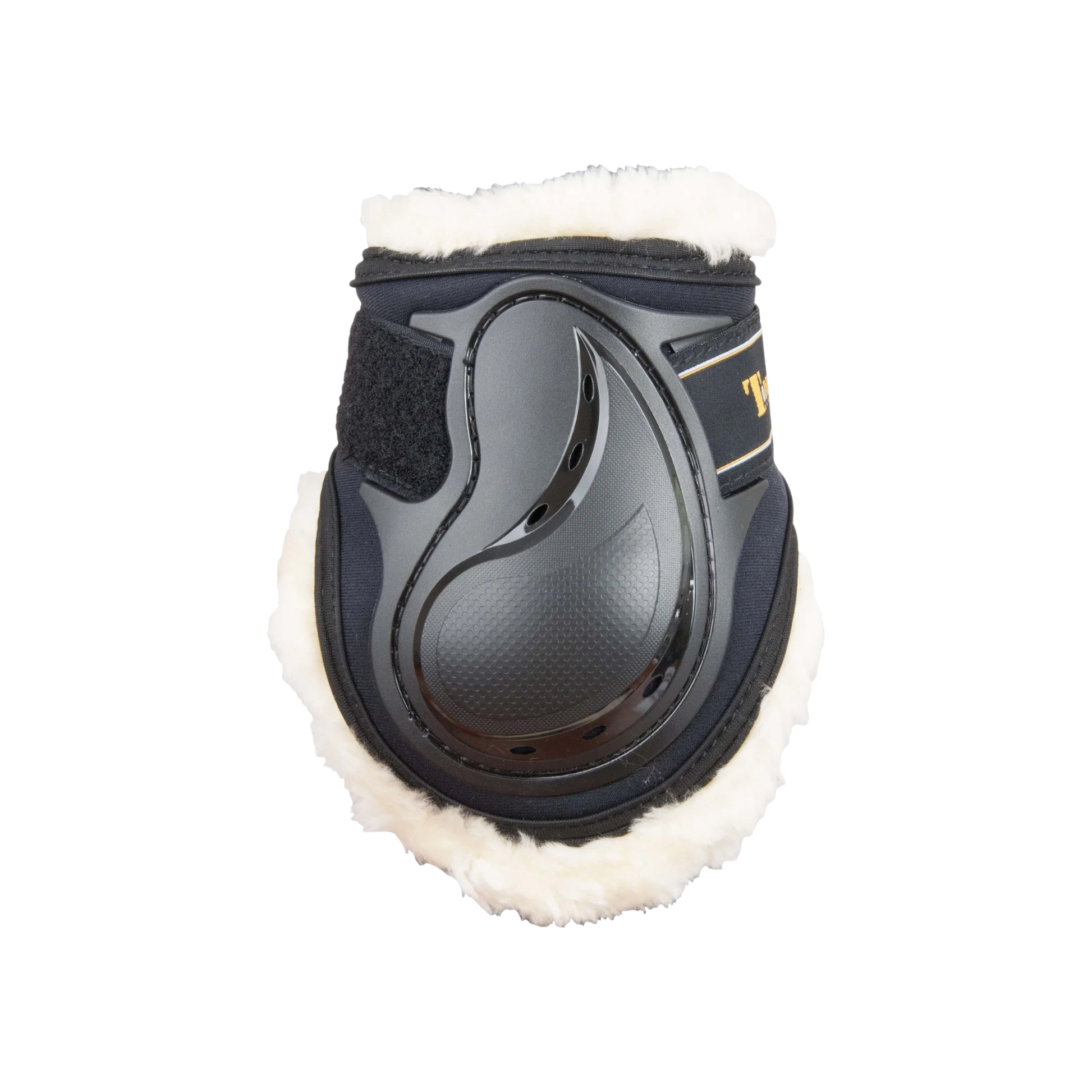 TdeT - Design sheepskin fetlock boots black