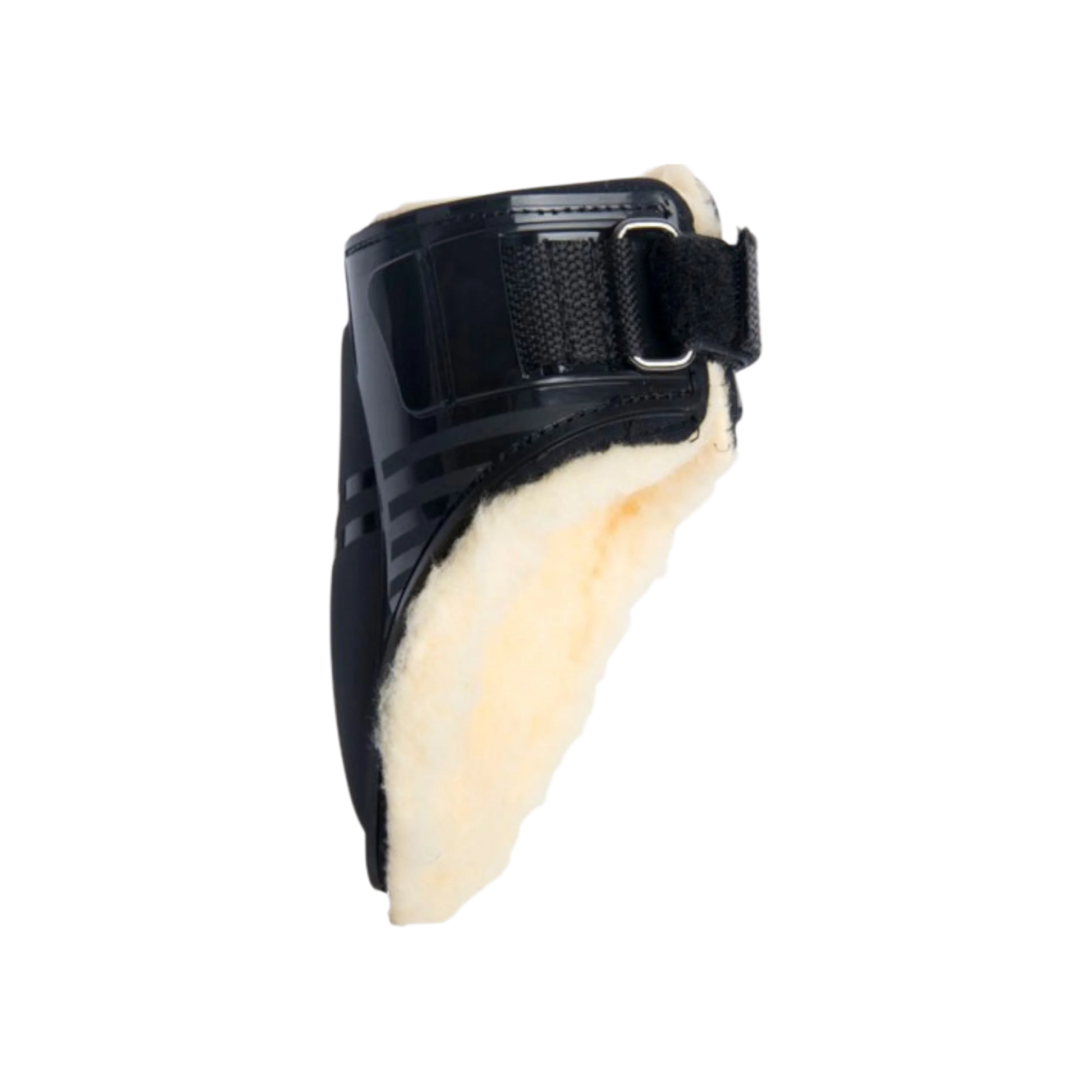 TdeT - Sheepskin fetlock boots black