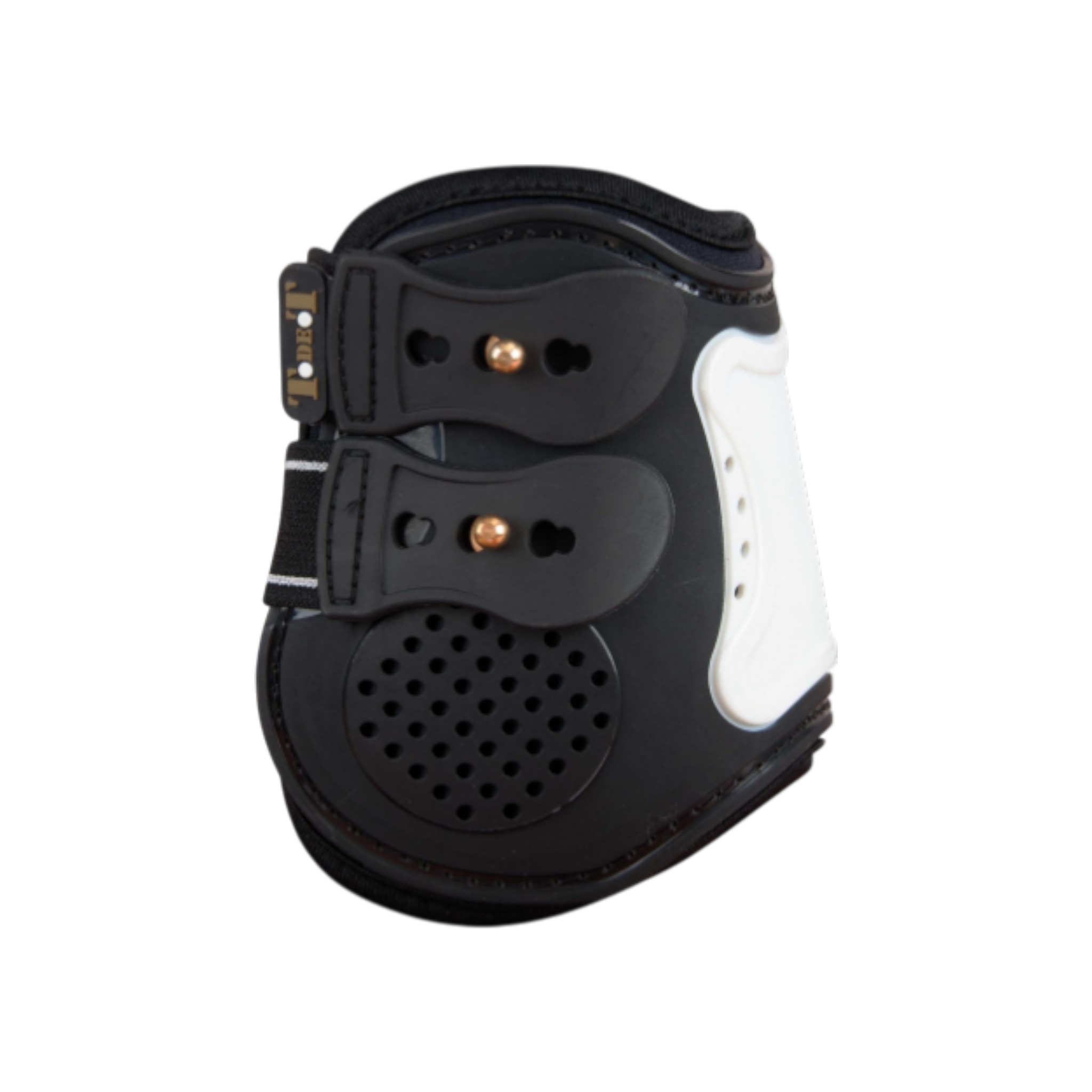 TdeT - Proteck Compet fetlock boots black/white