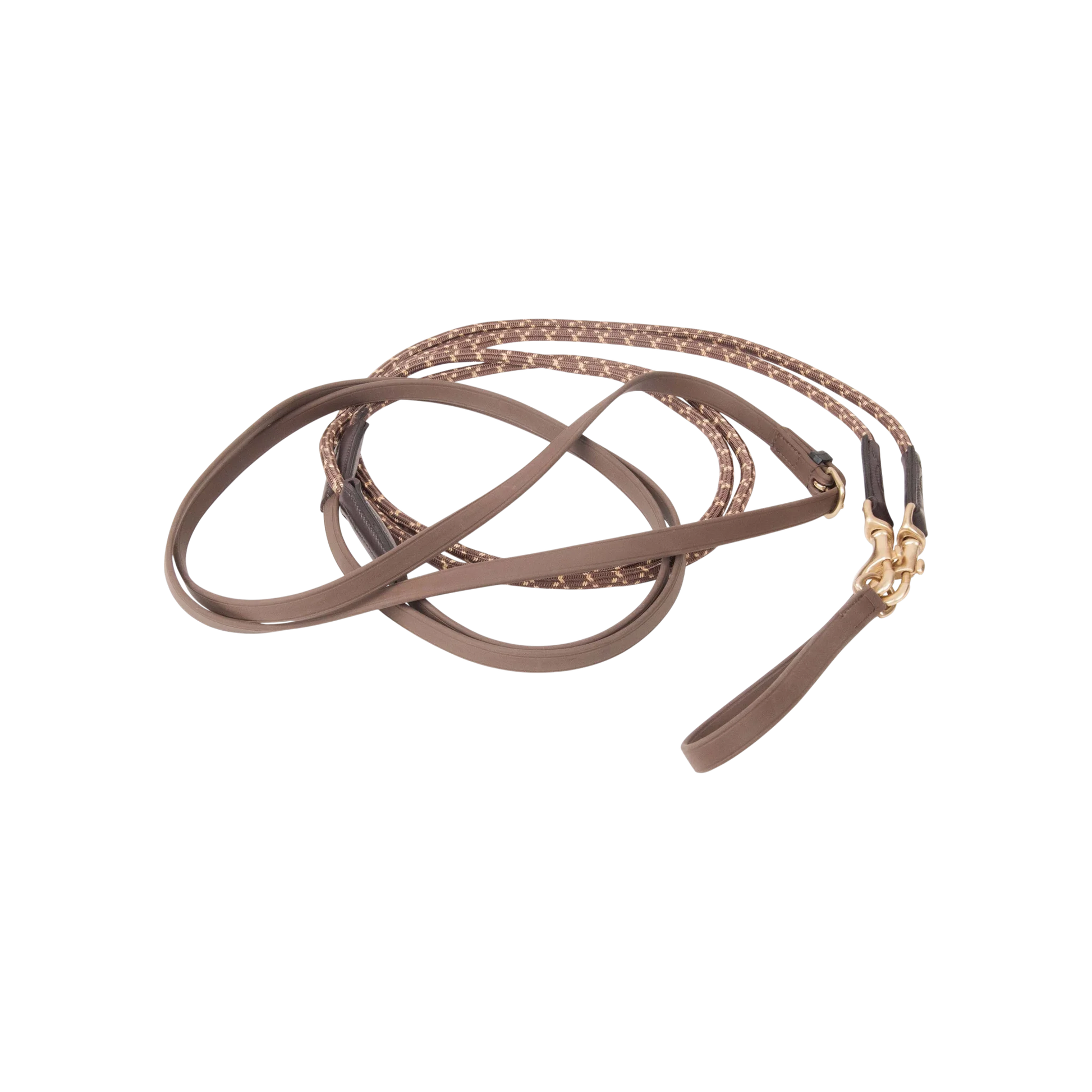 TdeT - German reins Biotack® and rope brown