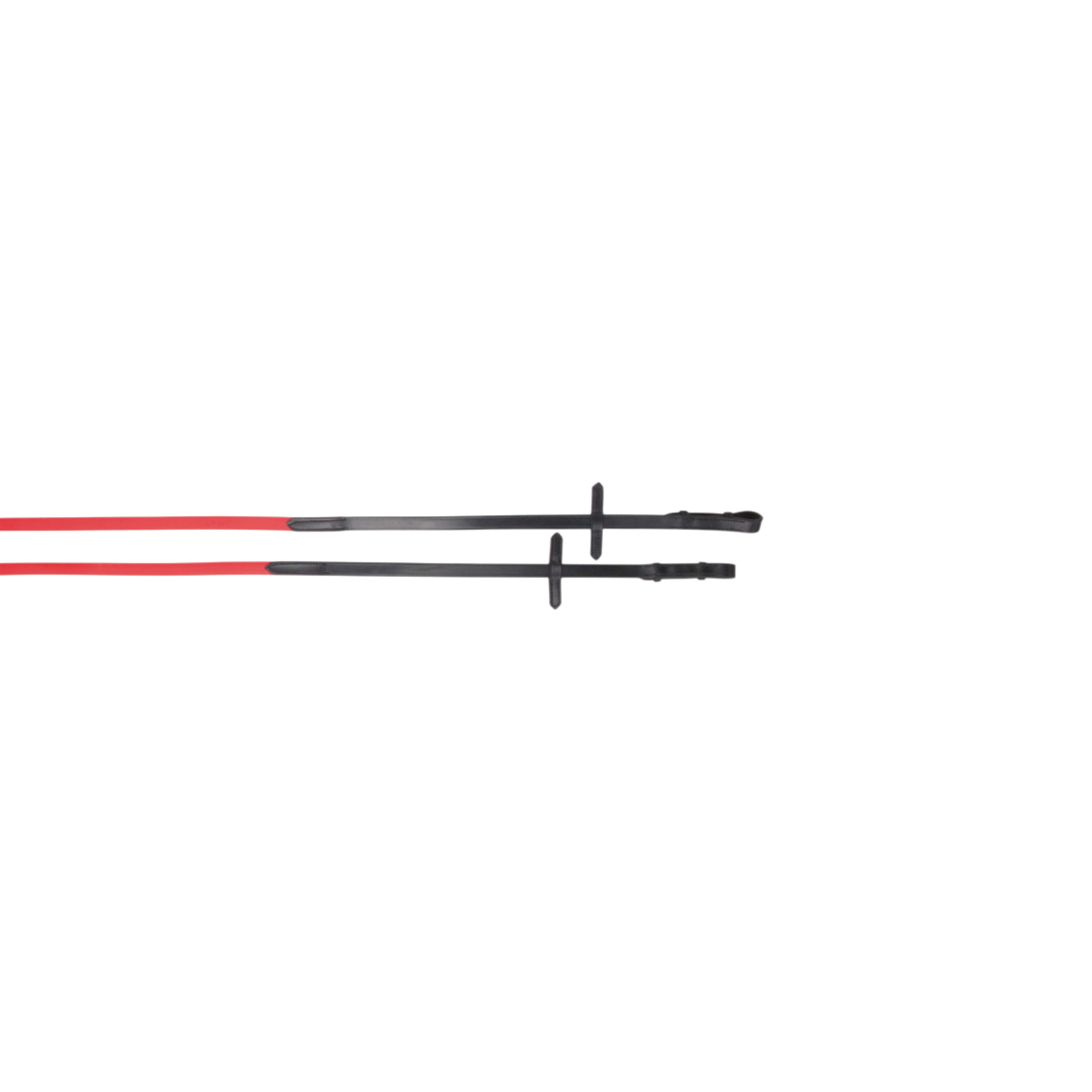 TdeT - Biotack® leather reins red