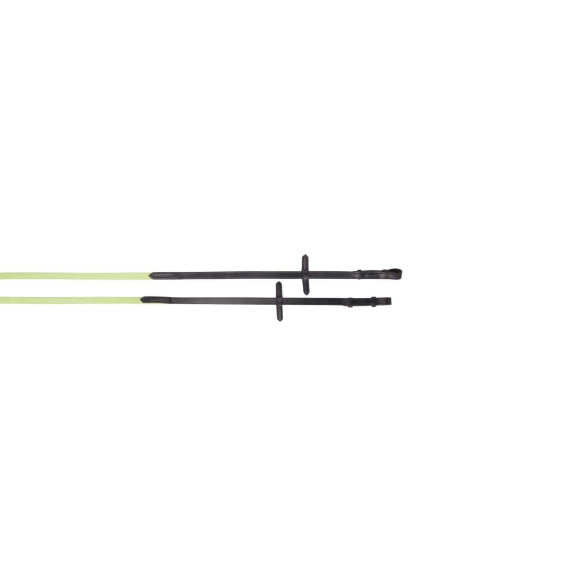 TdeT - Rênes Biotack® et cuir vert tilleul