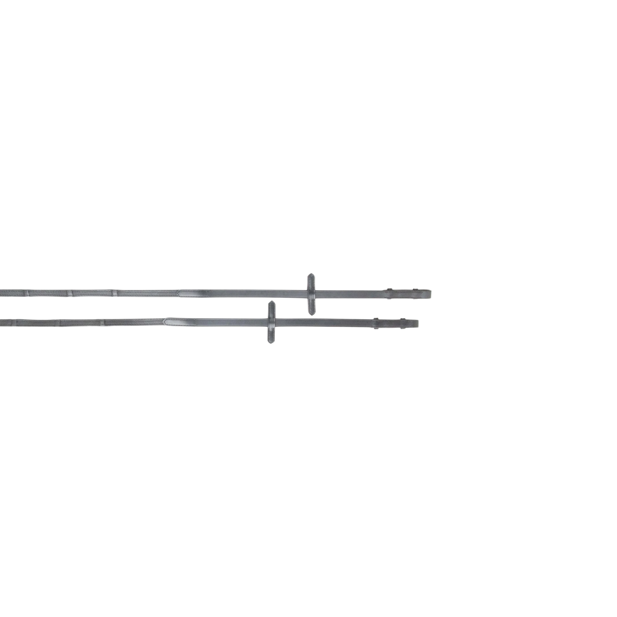 TdeT - Softy reins with stops black