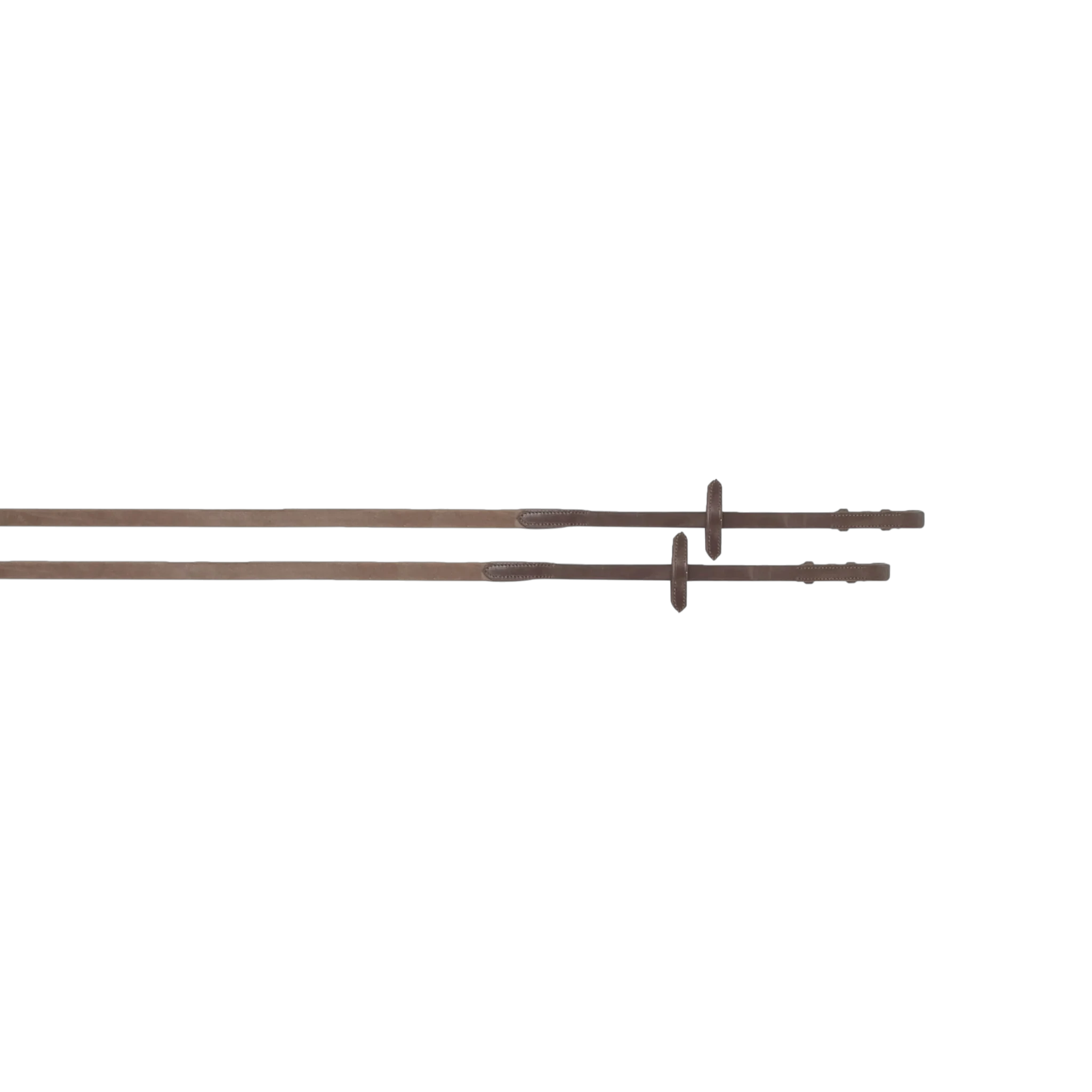 TdeT - Ultra grip smooth reins dark havana