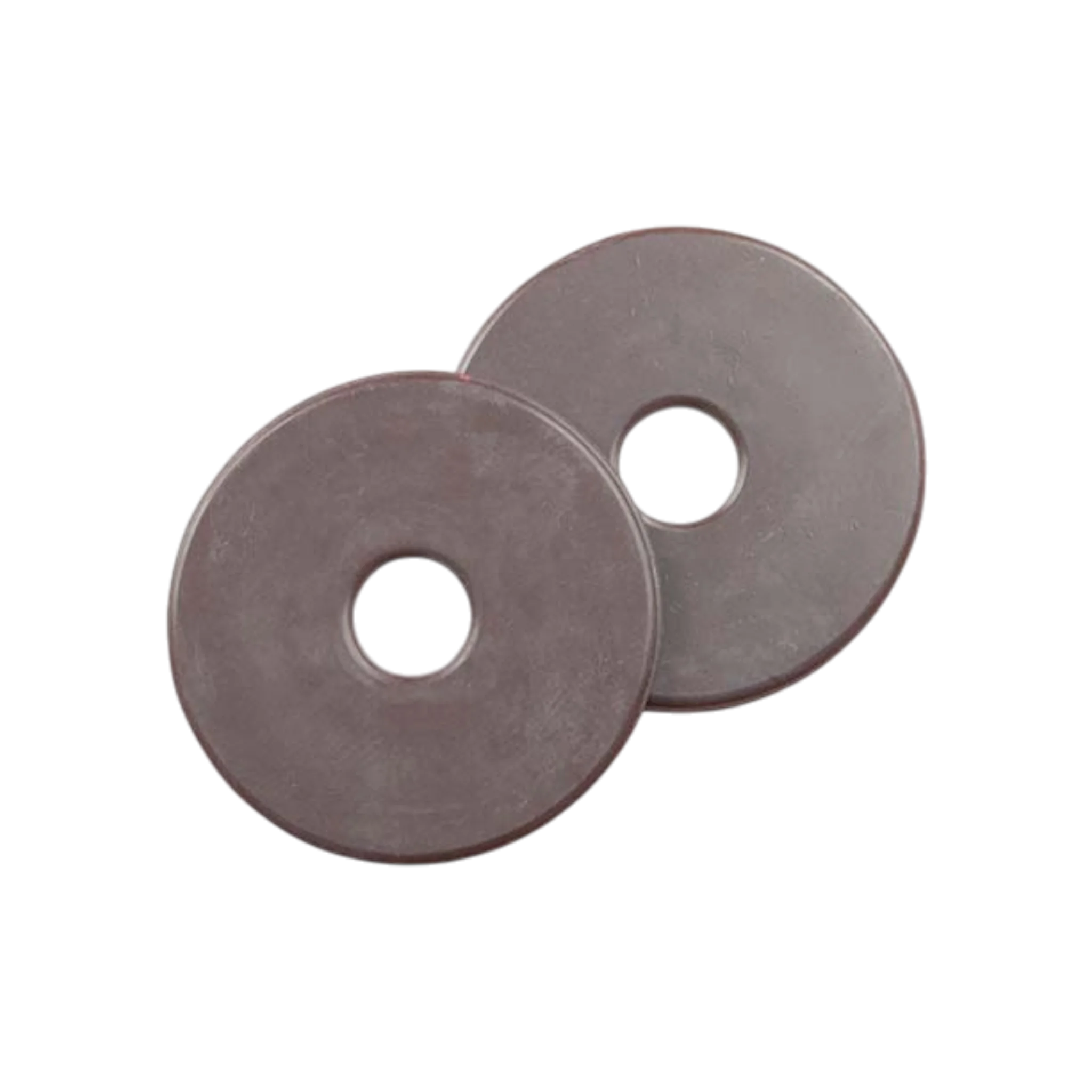 TdeT - Rondelles de mors caoutchouc marron