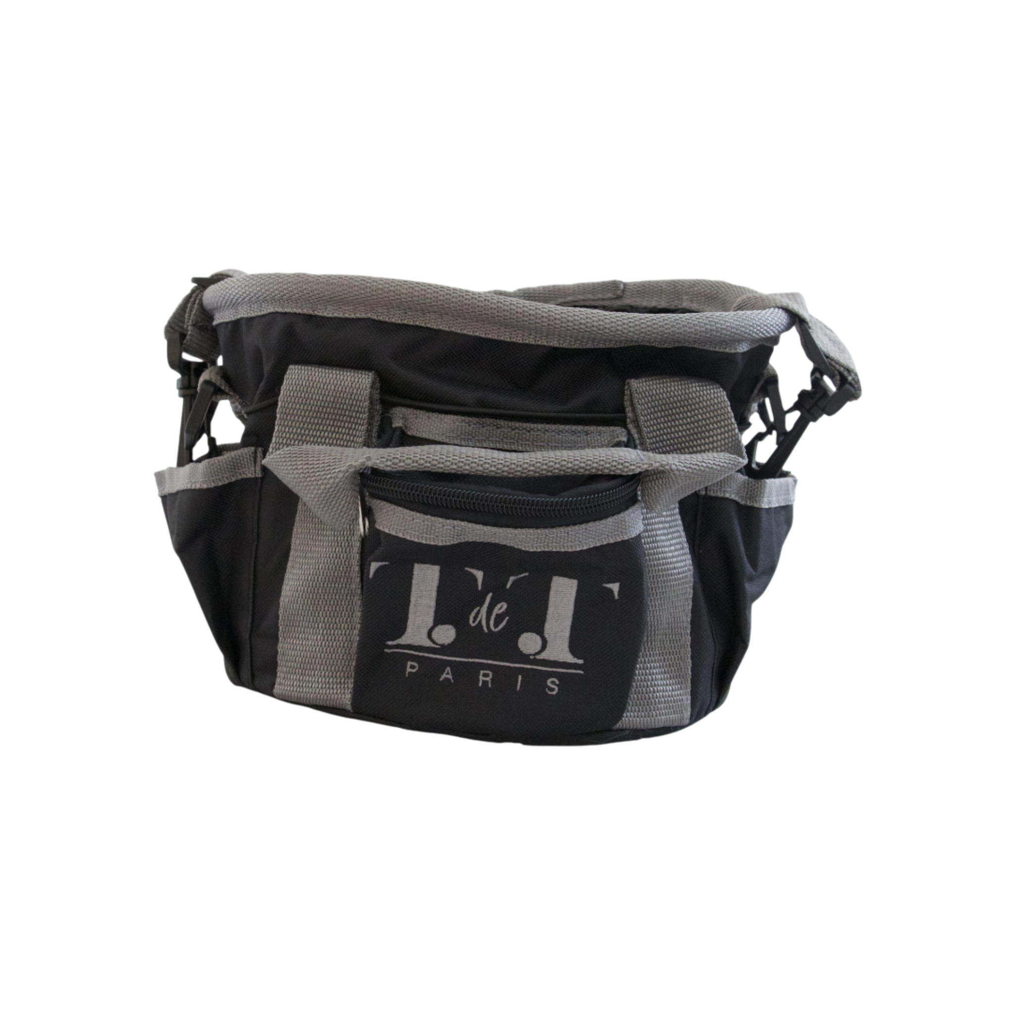 TdeT - Sac de pansage grand modèle noir gris