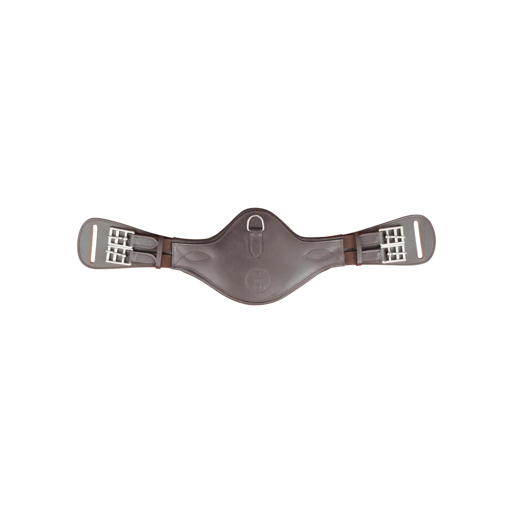TdeT - Dressage leather girth dark havana