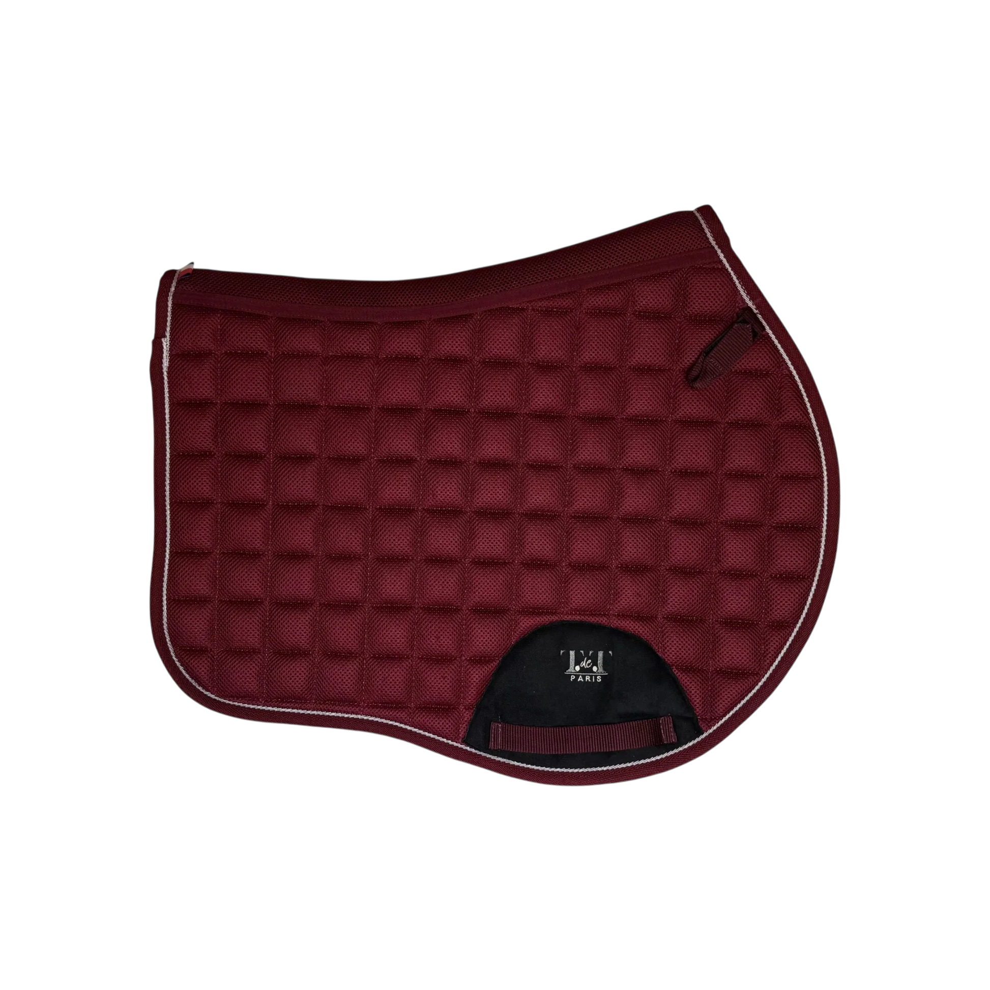 TdeT - Air Mesh 2 saddle pad burgundy
