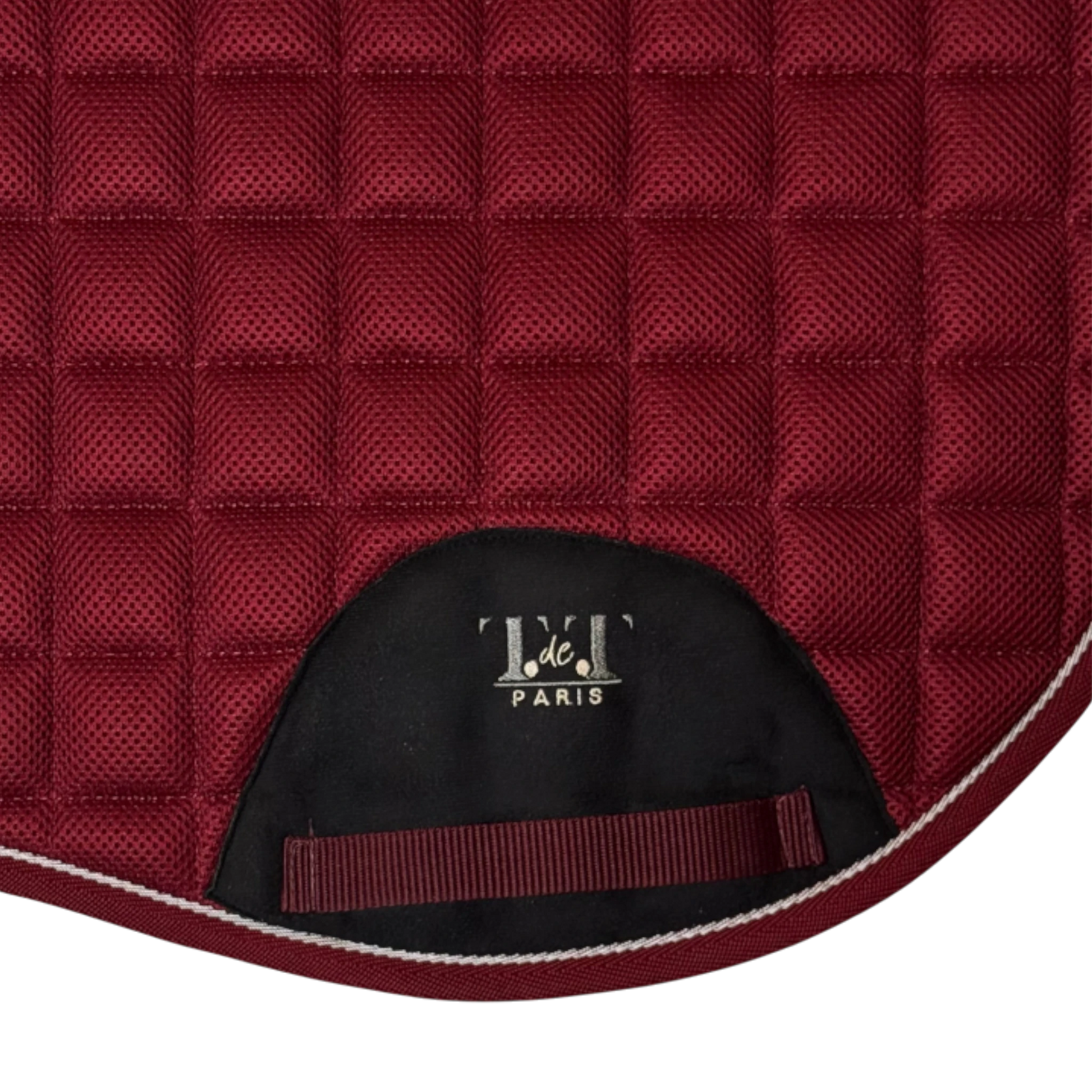 TdeT - Air Mesh 2 saddle pad burgundy