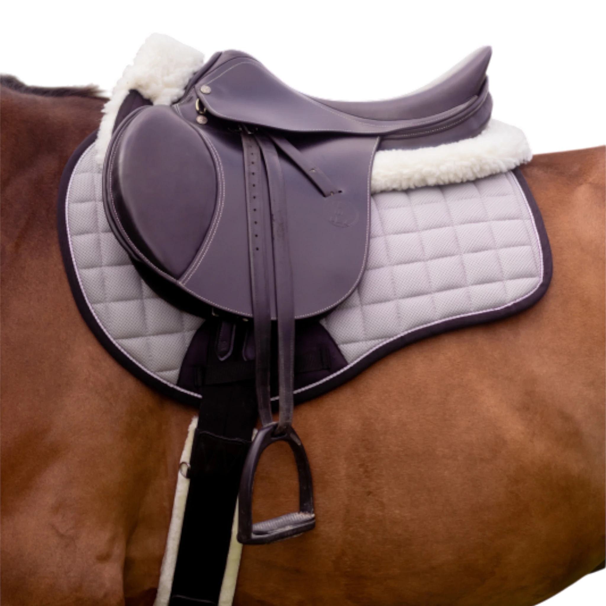 TdeT - Air Mesh 2 saddle pad grey