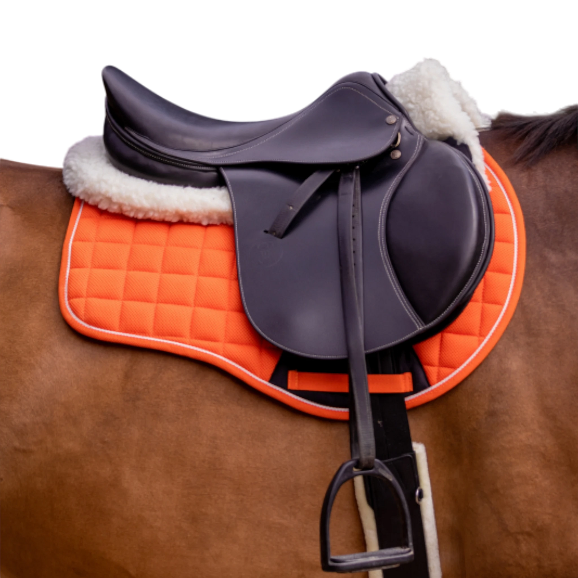 TdeT - Air Mesh 2 saddle pad orange