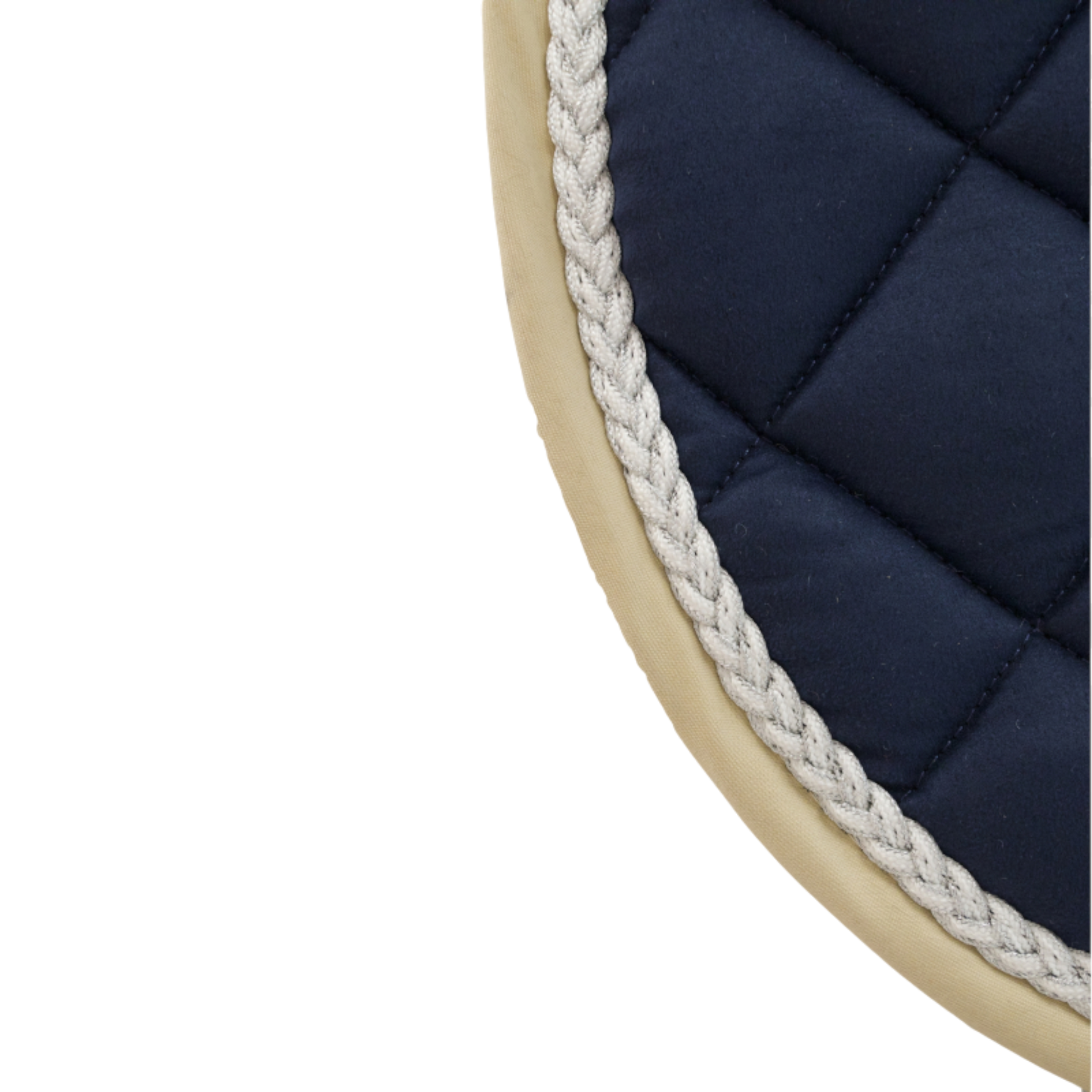 TdeT - Suedin Fontainebleau CSO saddle pad navy/beige