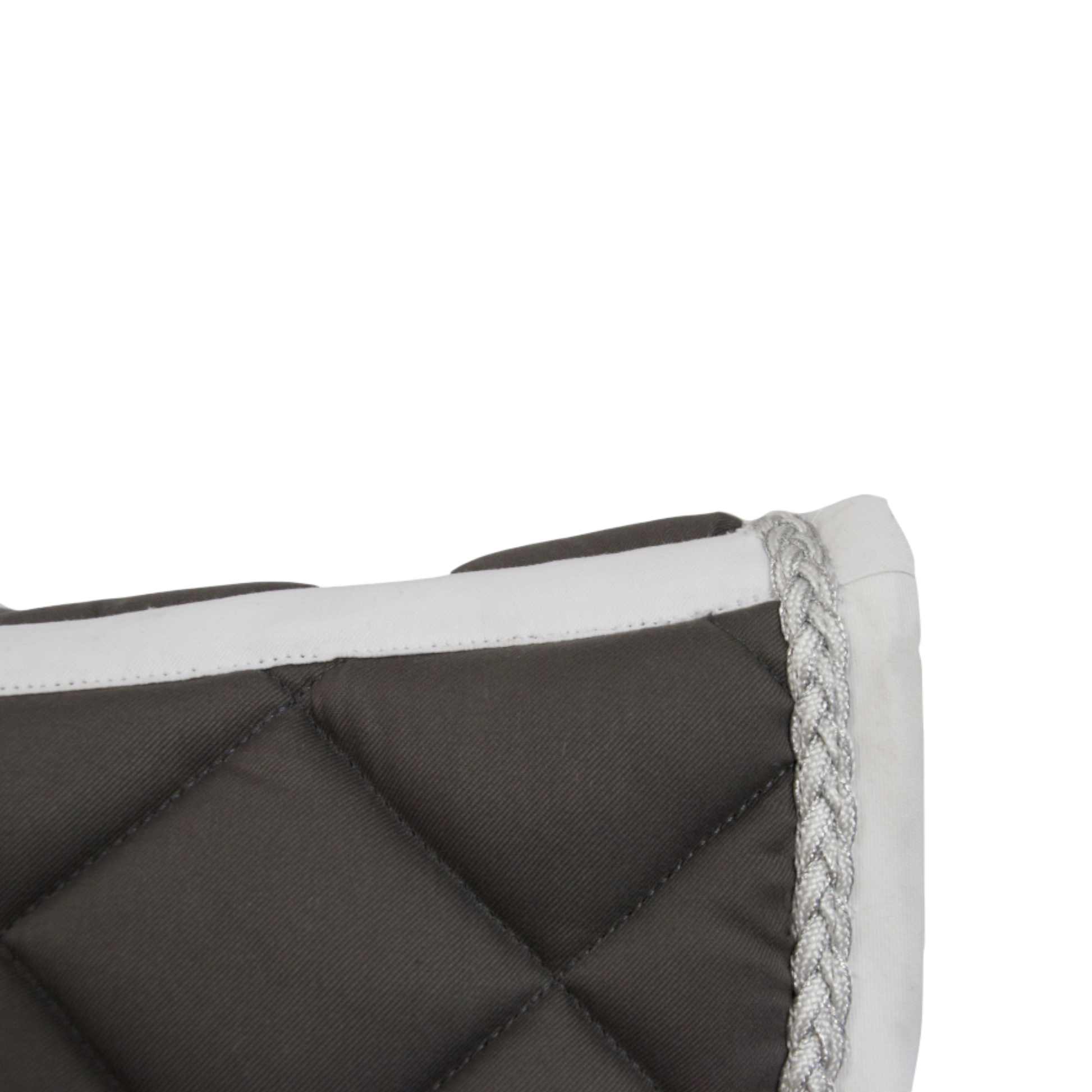 TdeT - Fontainebleau CSO saddle pad grey/white