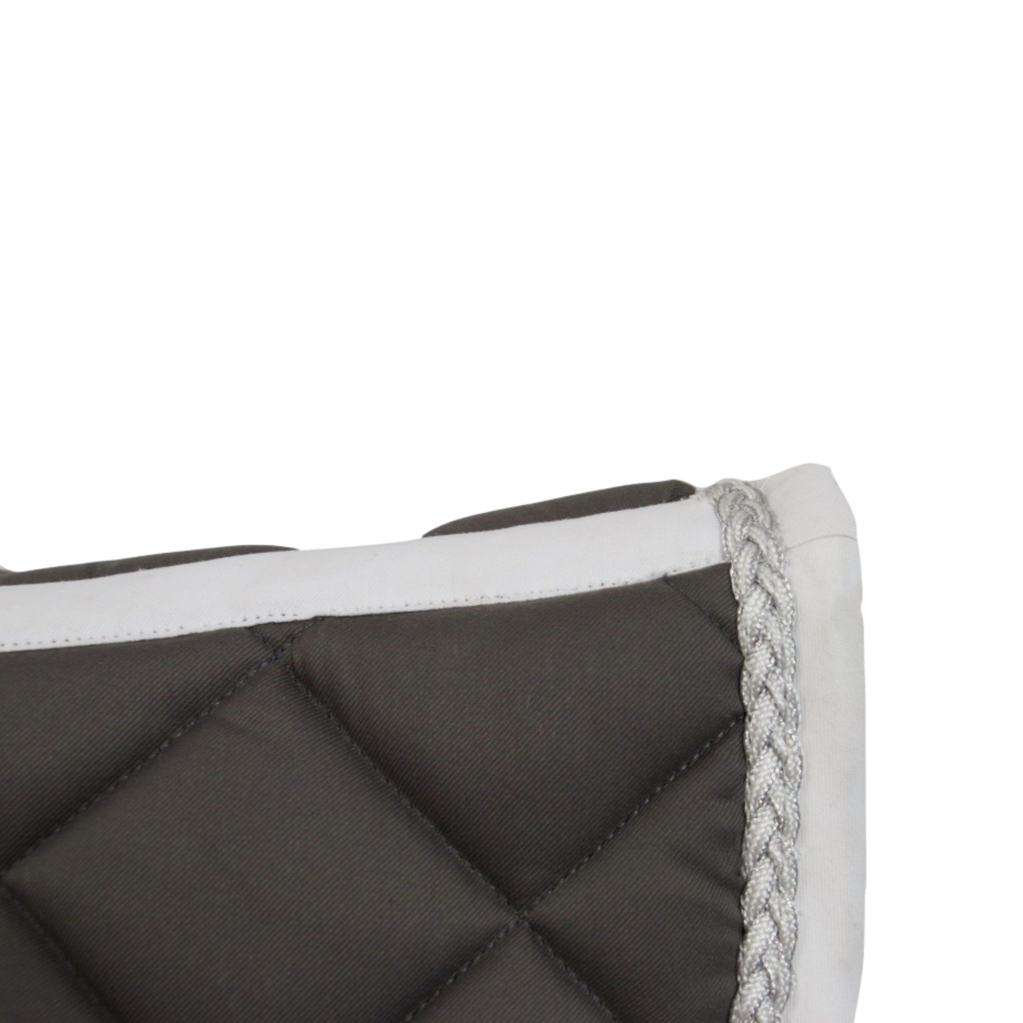 TdeT - Fontainebleau CSO saddle pad grey/white