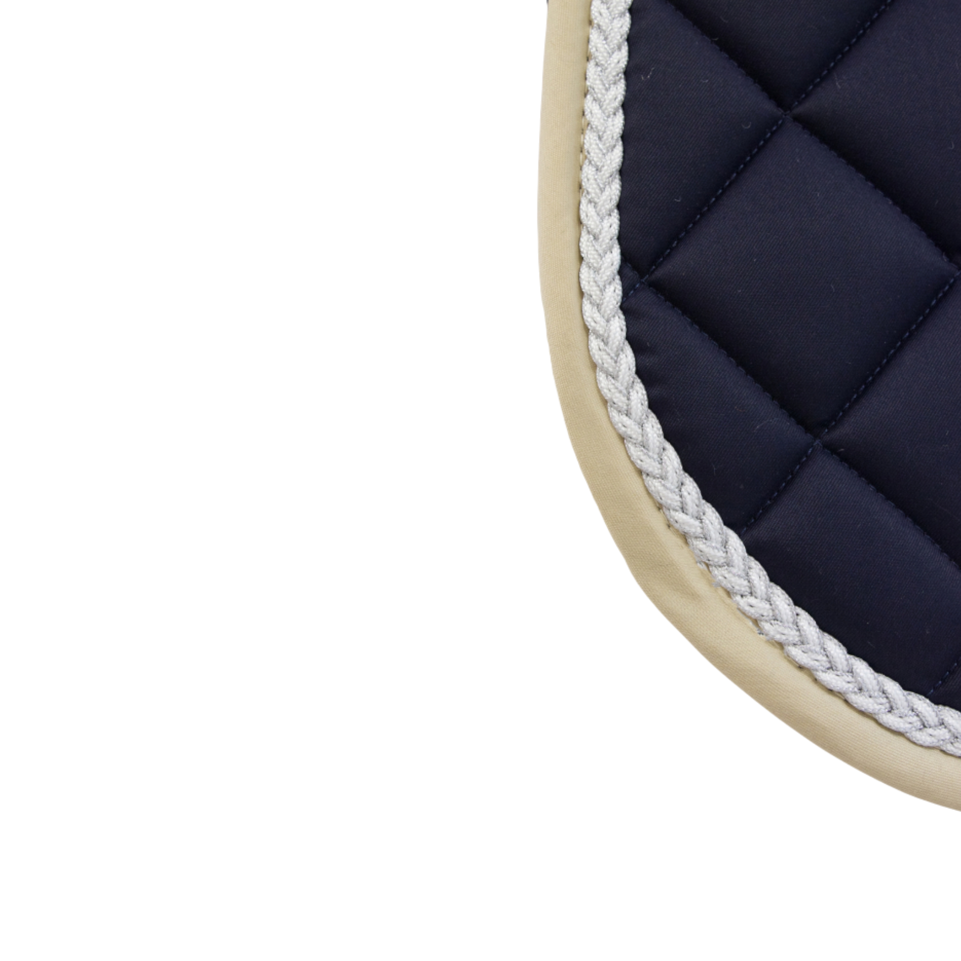 TdeT - Fontainebleau CSO saddle pad navy/beige