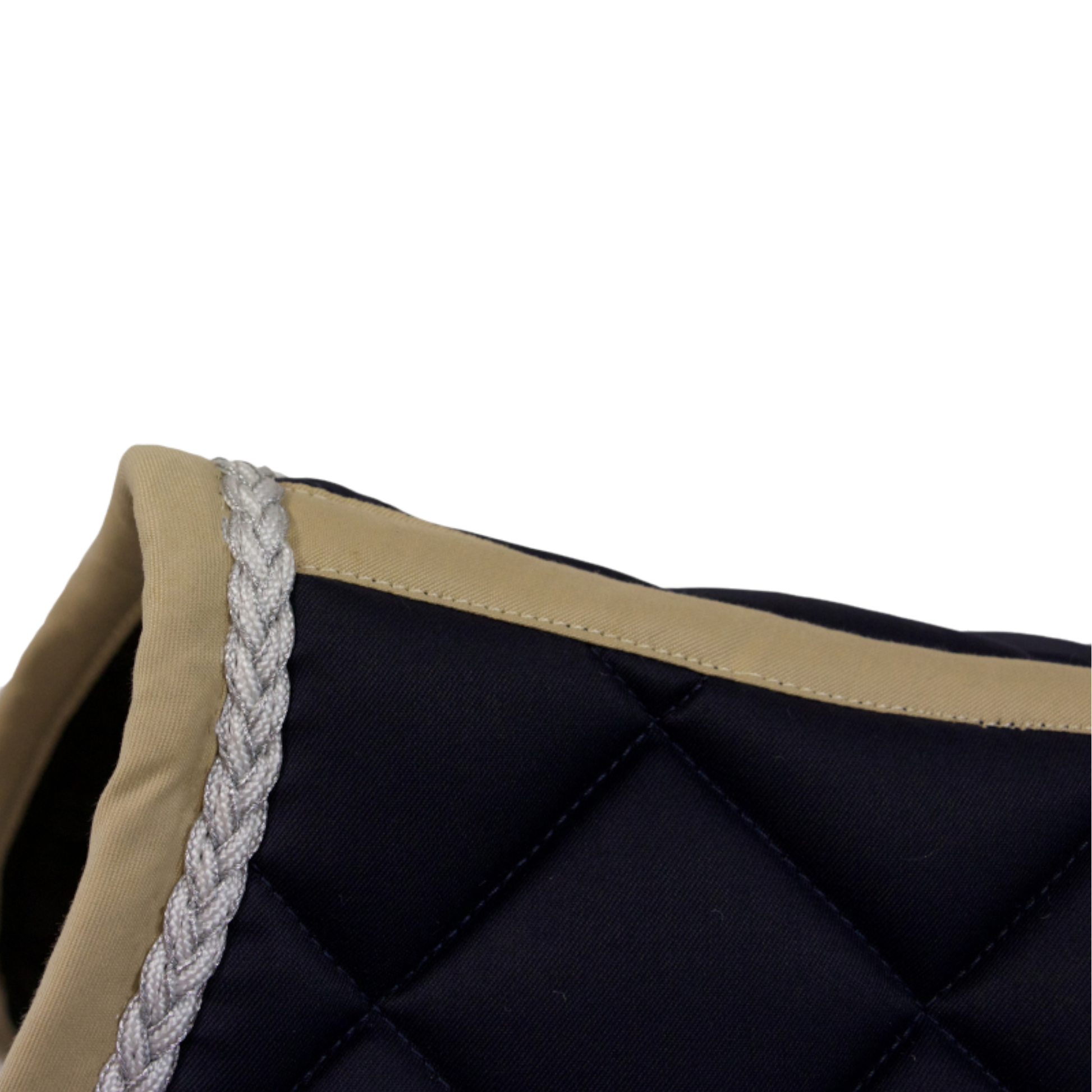 TdeT - Fontainebleau CSO saddle pad navy/beige