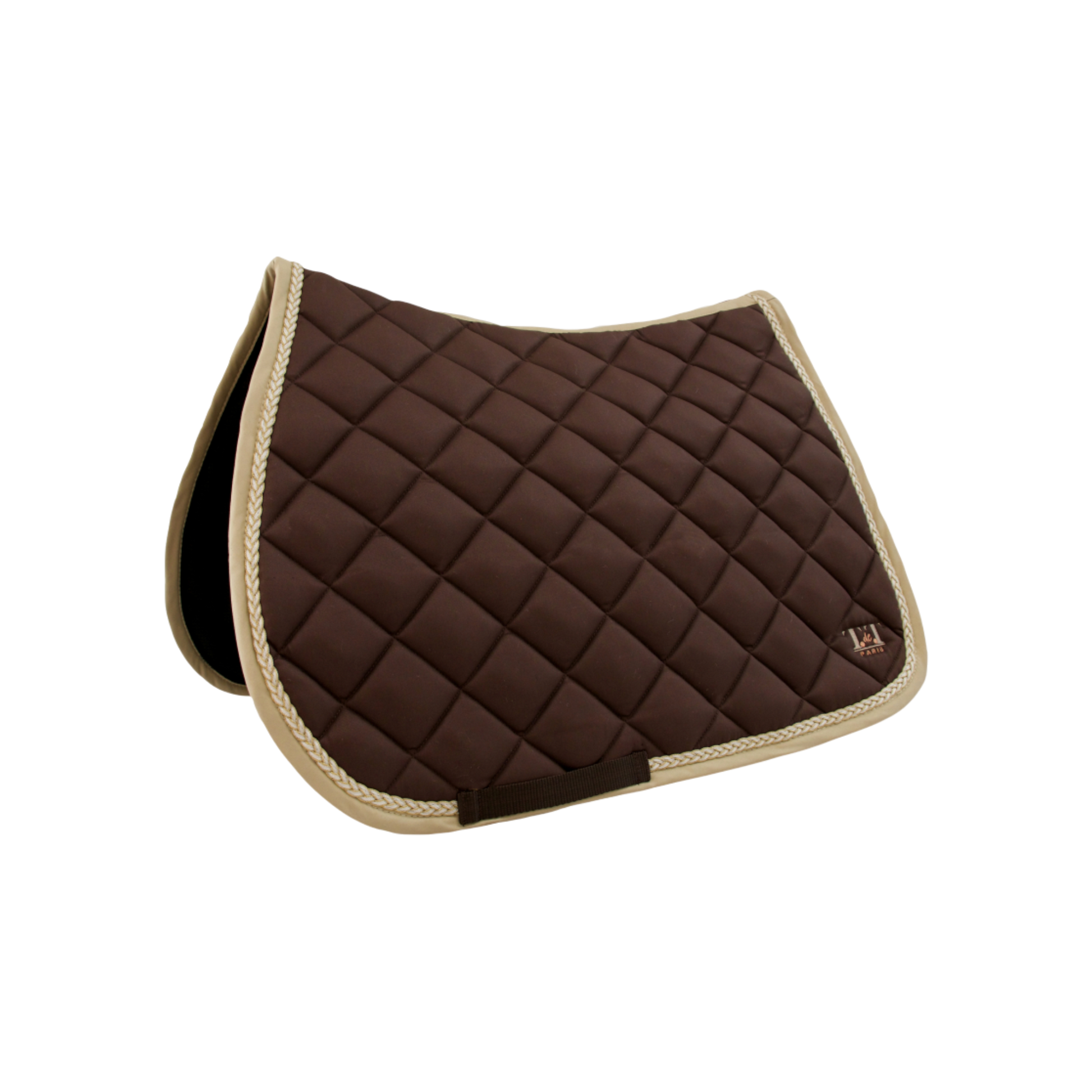 TdeT - Fontainebleau saddle pad brown/beige