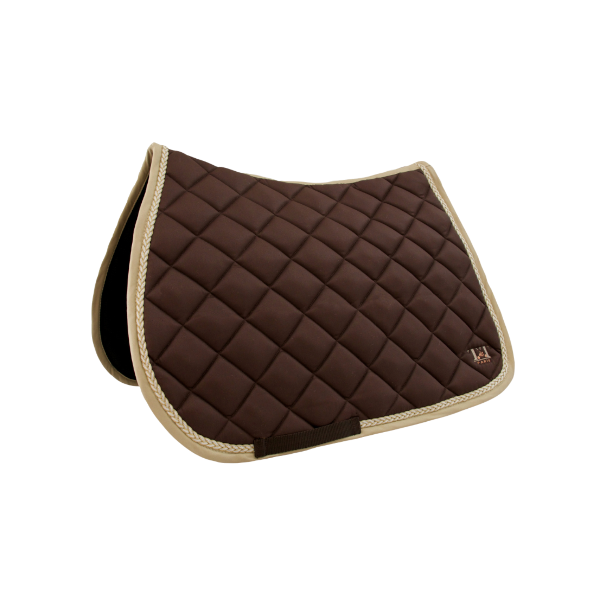 TdeT - Tapis de selle Fontainebleau marron/beige
