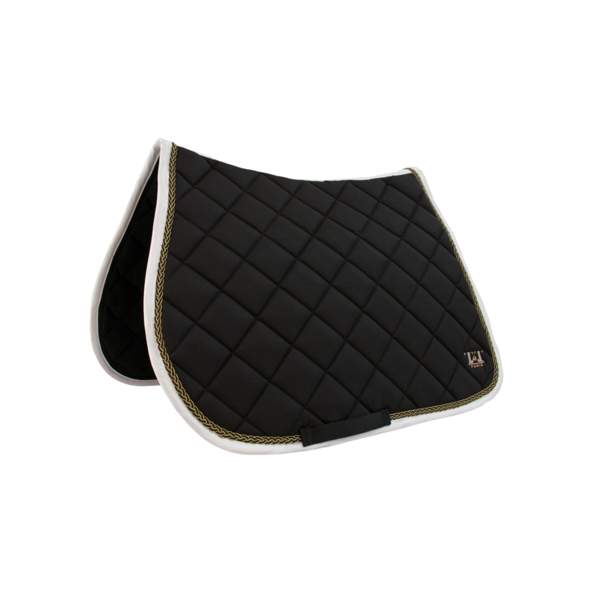 TdeT - Fontainebleau CSO saddle pad black/white