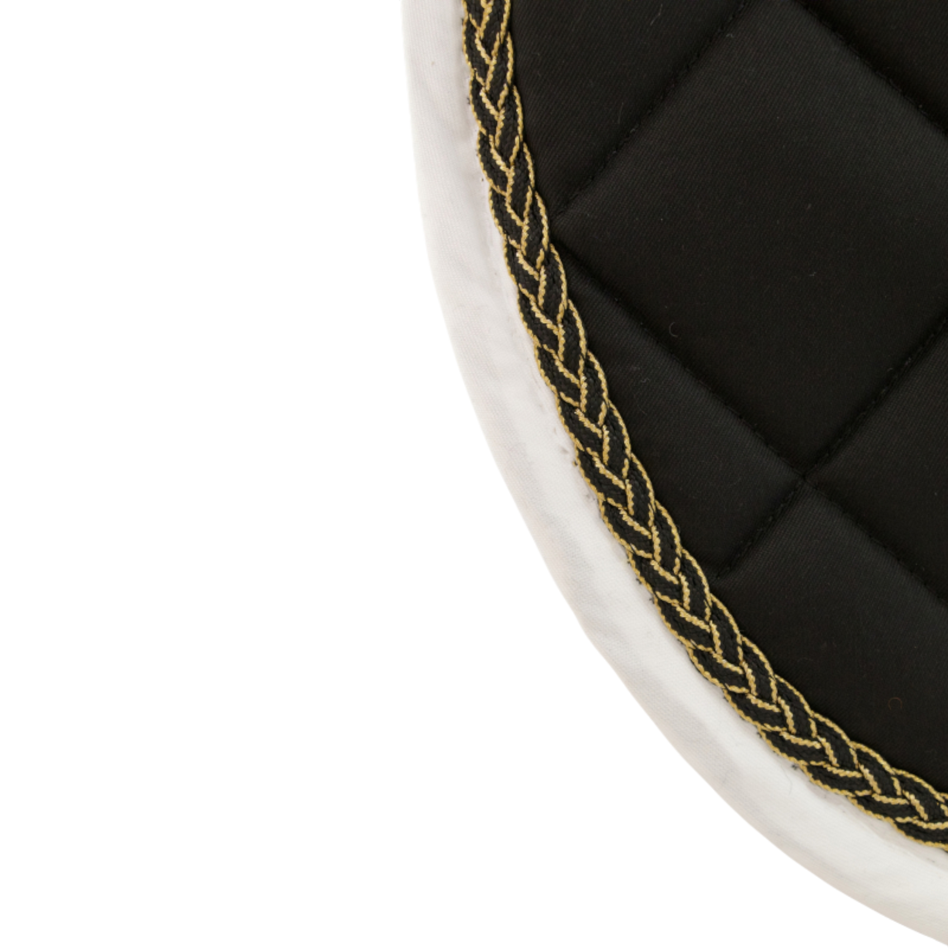 TdeT - Fontainebleau CSO saddle pad black/white