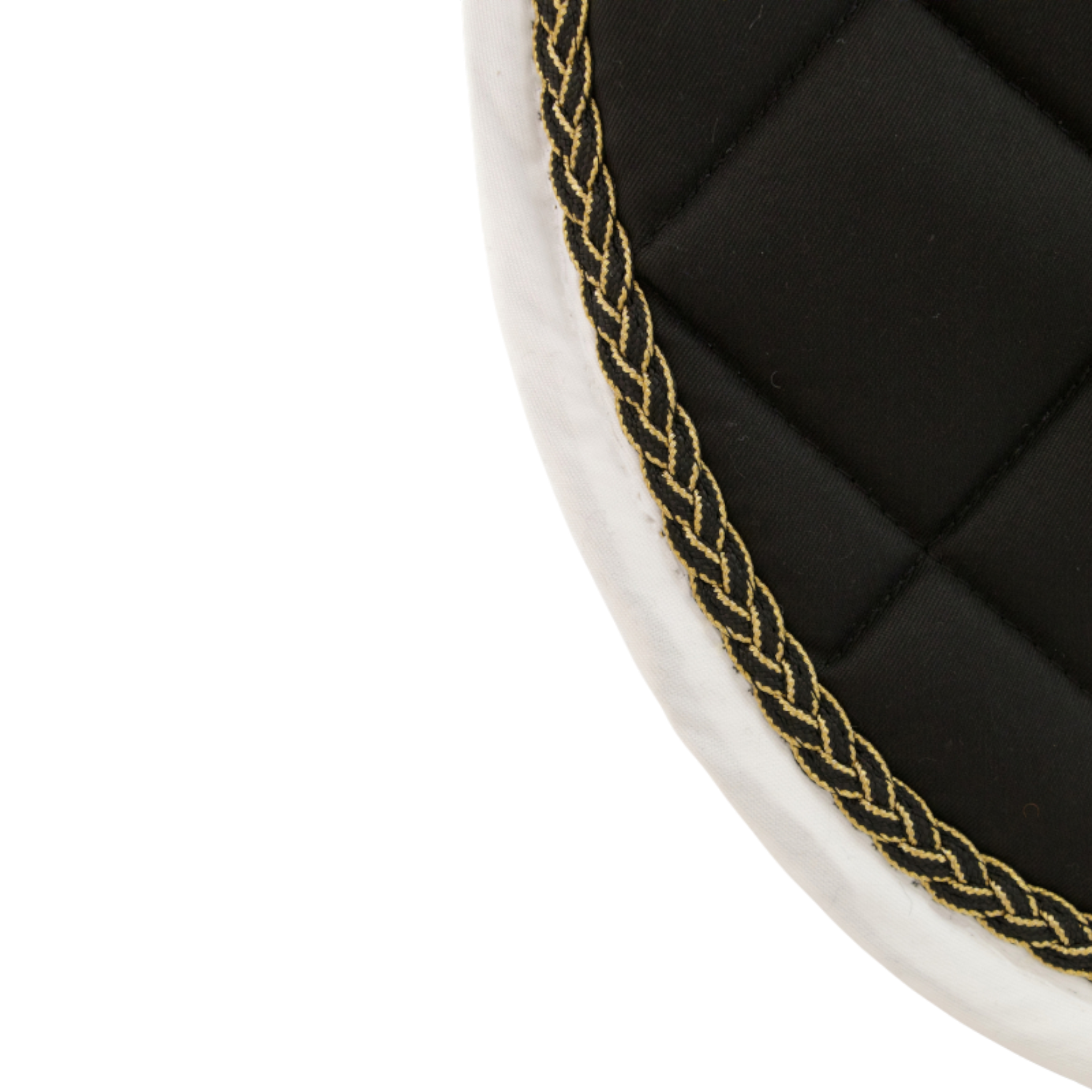 TdeT - Tapis de CSO Fontainebleau noir/ blanc