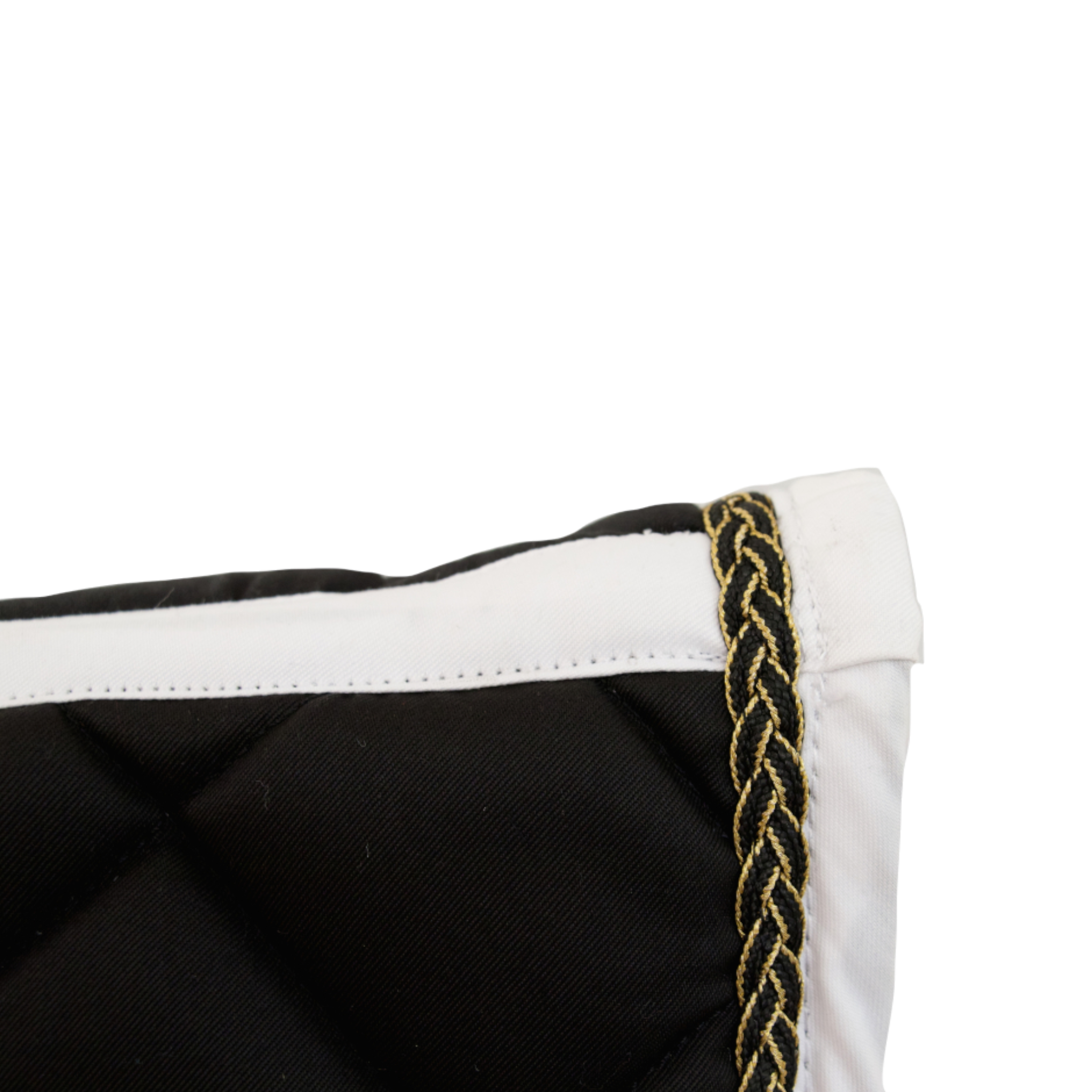 TdeT - Fontainebleau CSO saddle pad black/white