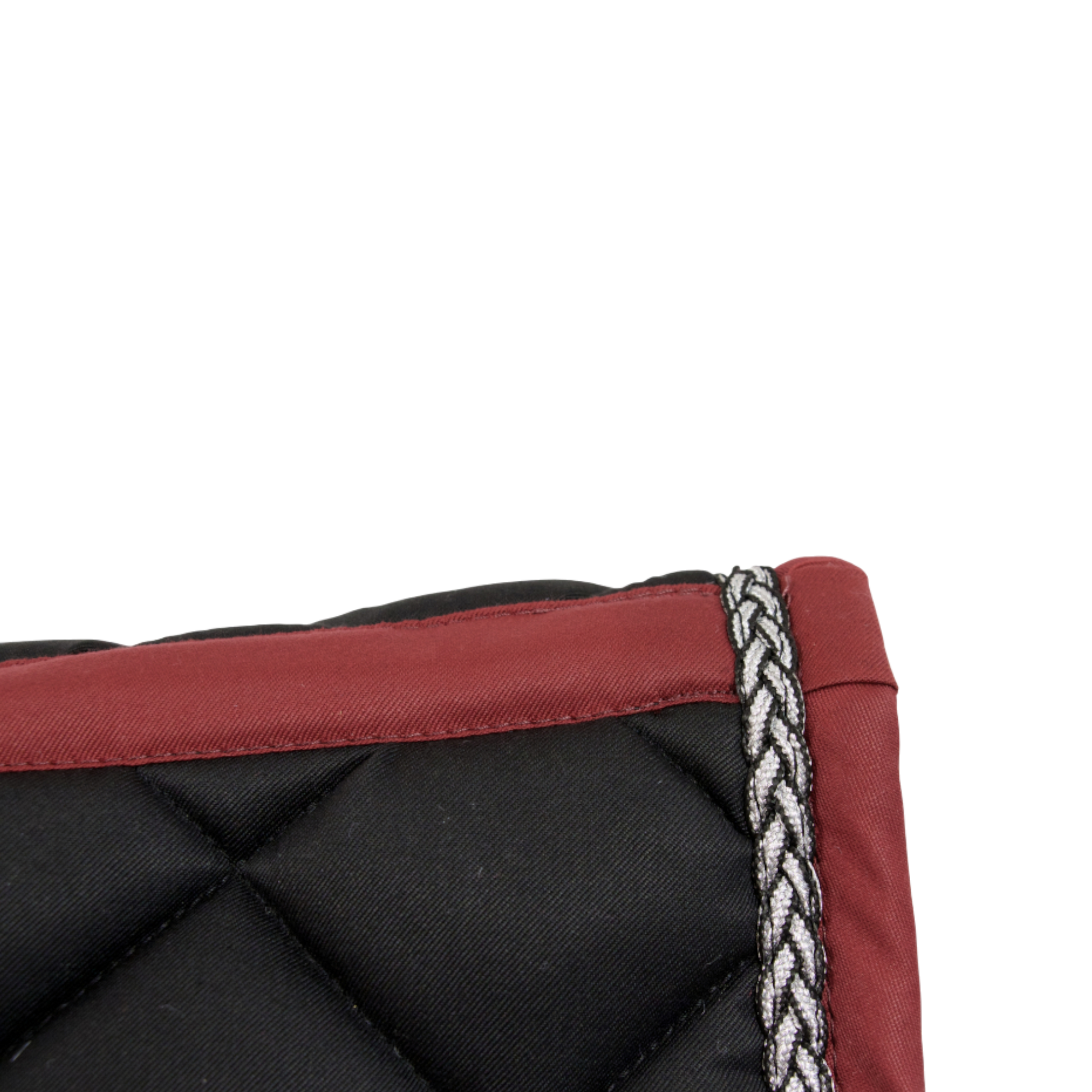 TdeT - Tapis de CSO Fontainebleau noir/ bordeaux