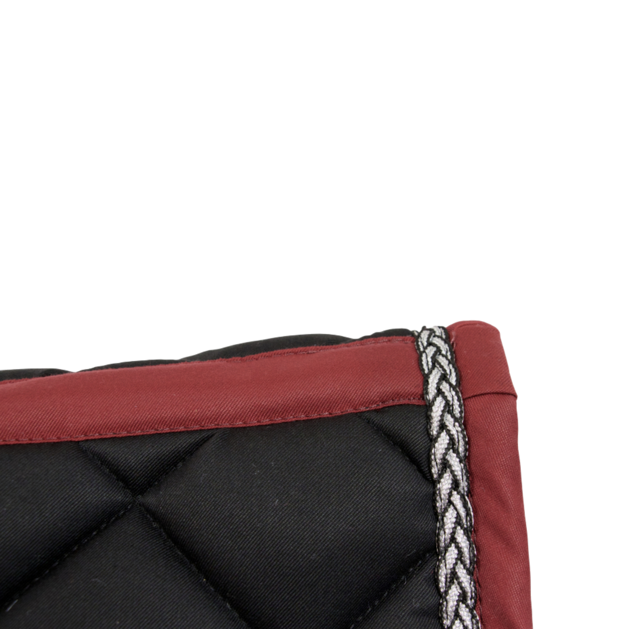 TdeT - Tapis de CSO Fontainebleau noir/ bordeaux