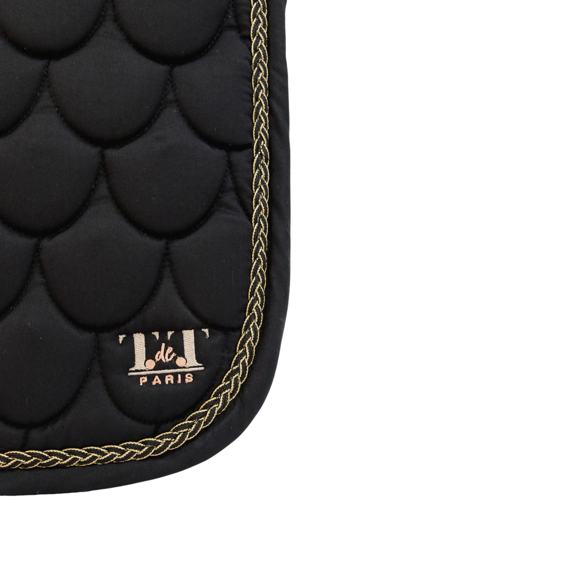 TdeT - Diane dressage saddle pad black