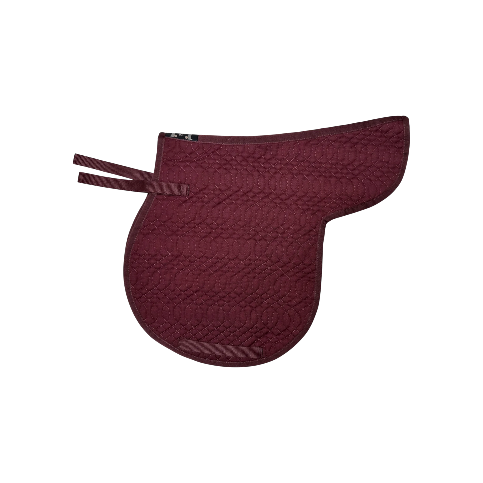 TdeT - Claude hunter saddle pad burgundy