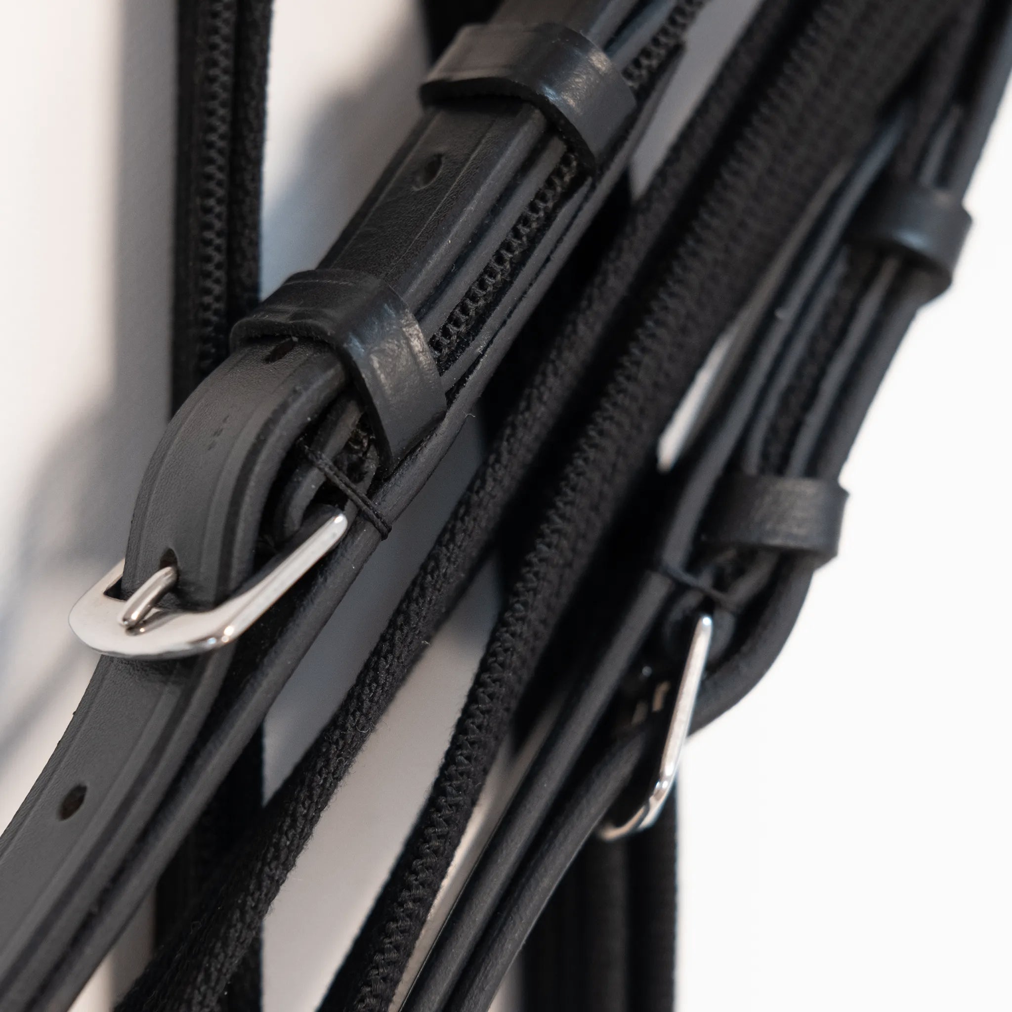 TdeT - German reins webbing black
