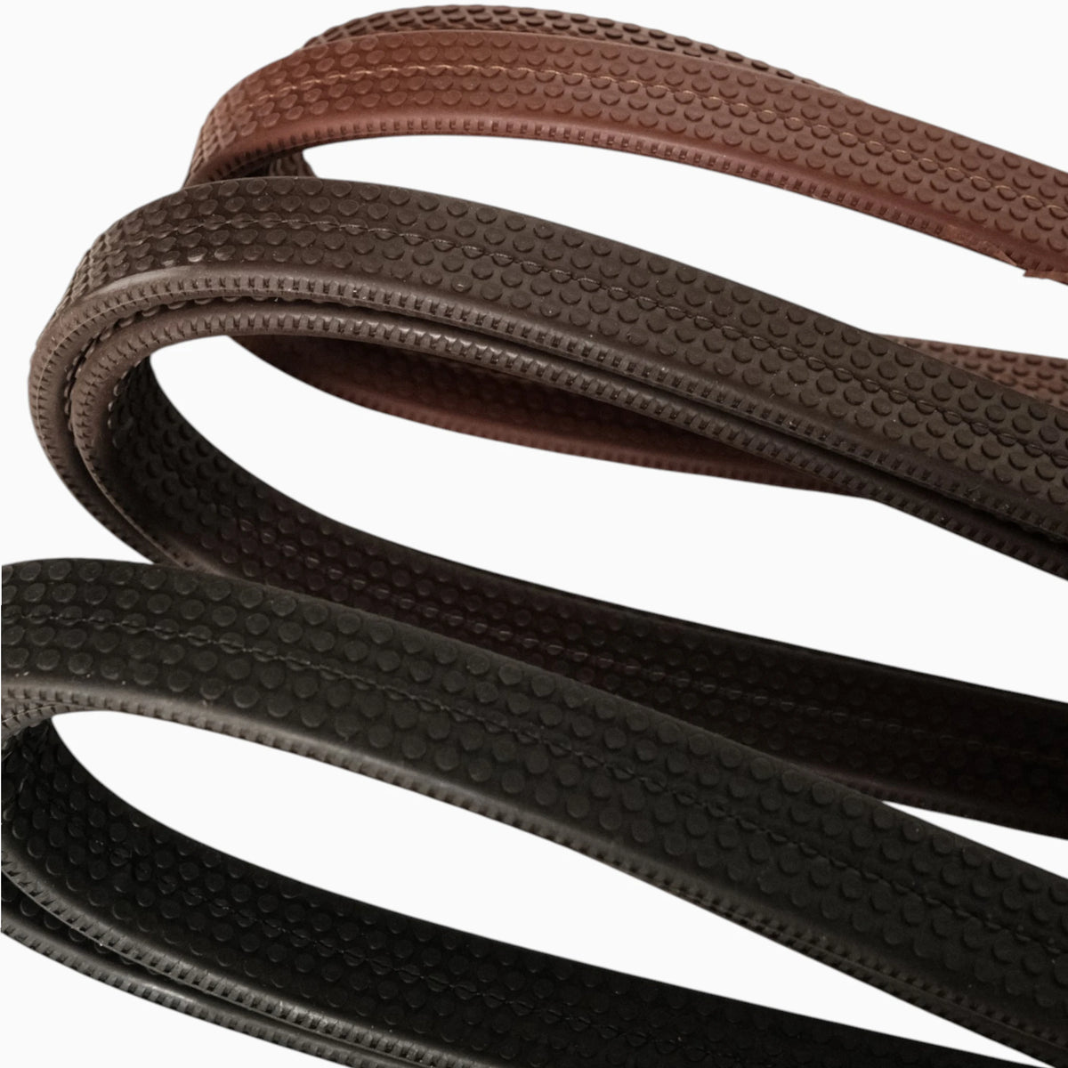 TdeT-Rubber reins with large pimples