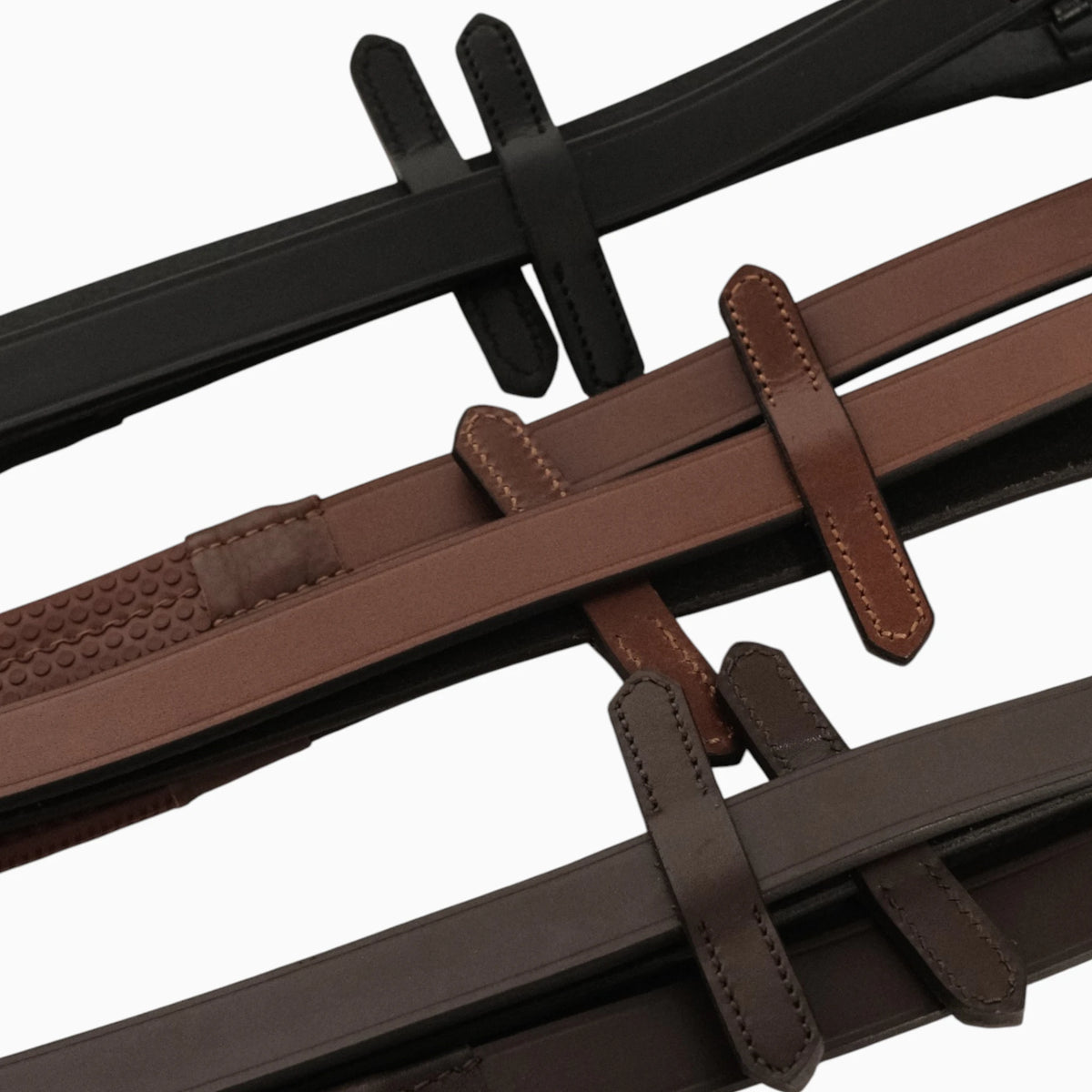 TdeT-Rubber reins with large pimples