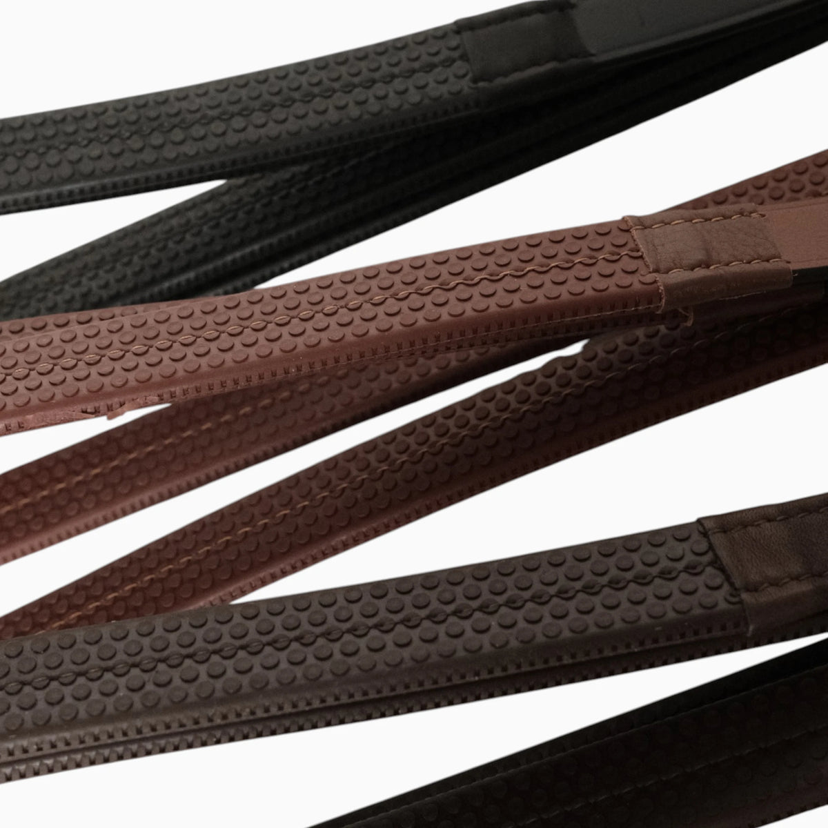 TdeT-Rubber reins with large pimples