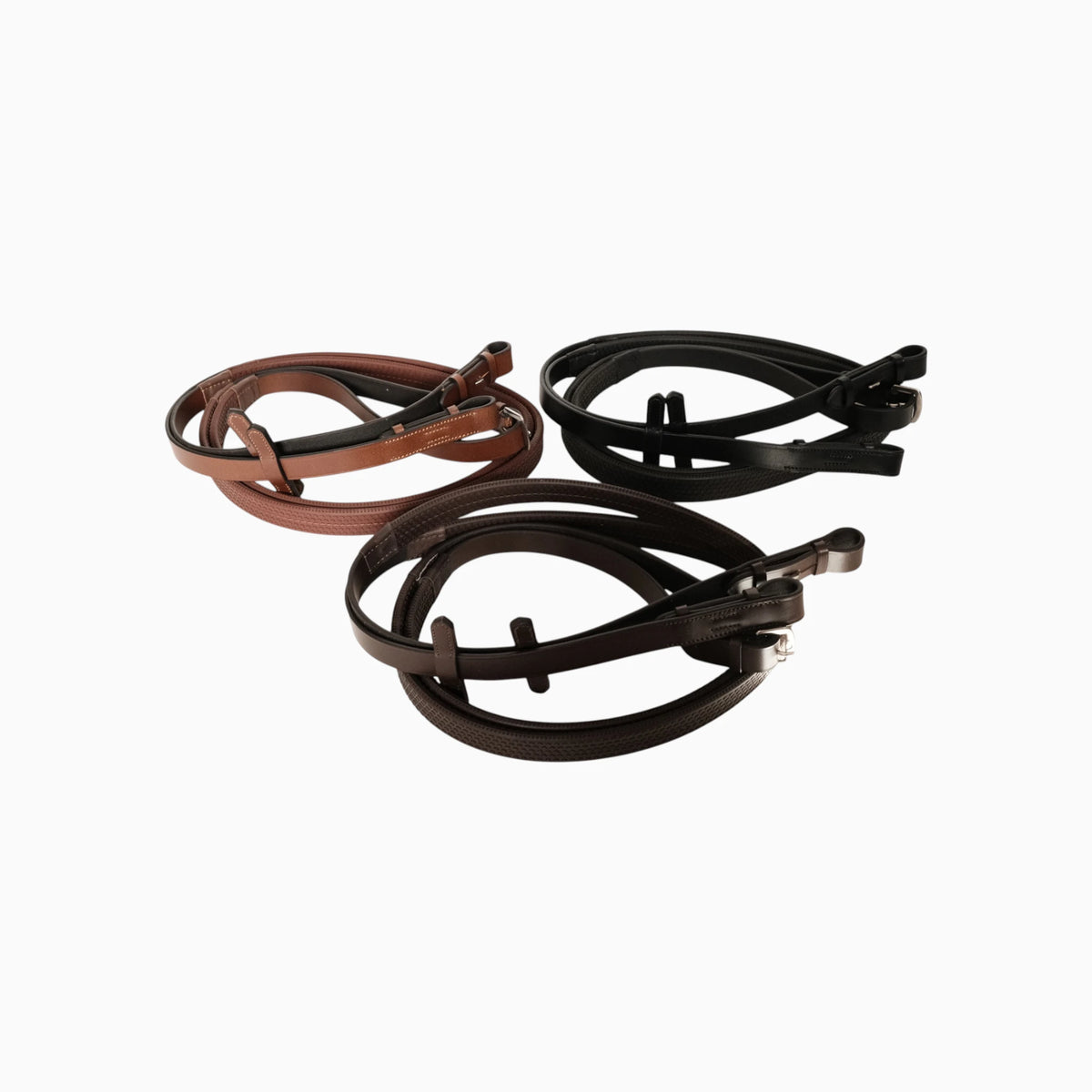 TdeT-Rubber reins with large pimples