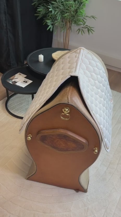 TdeT - Tapis de dressage Diane blanc